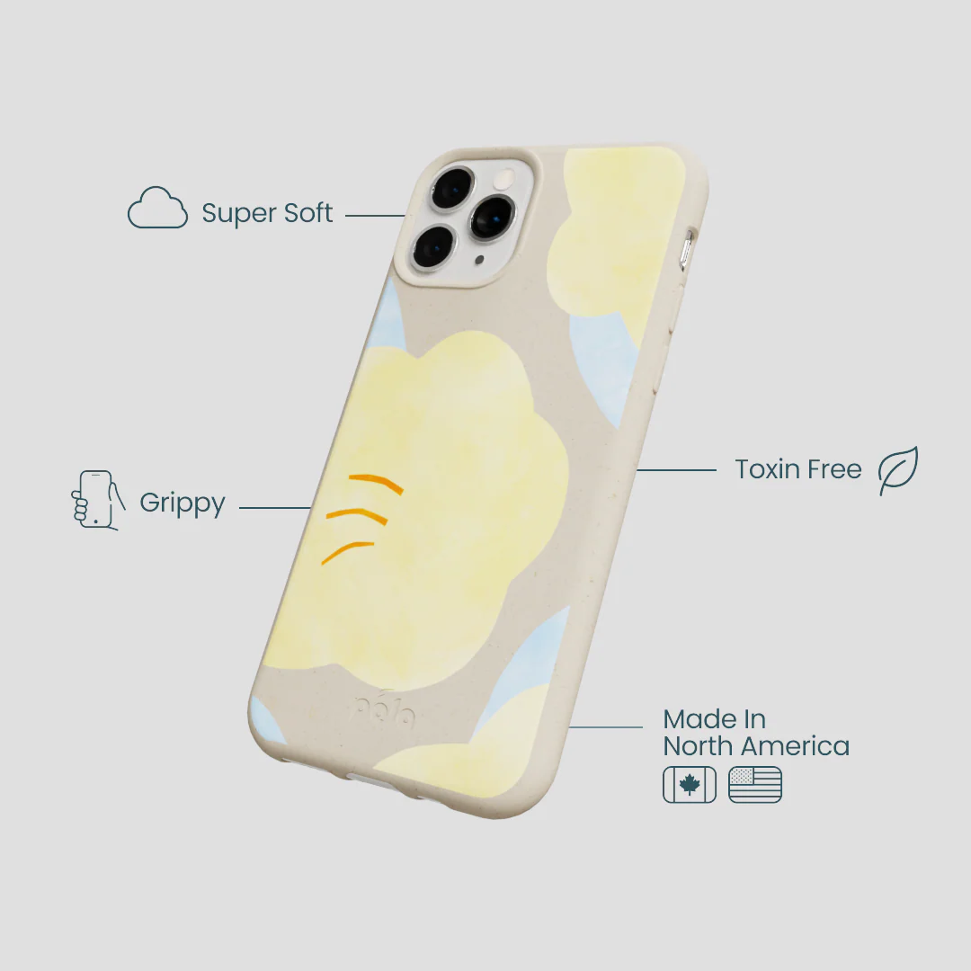 London Fog Yellow Flowers iPhone 11 Pro Case - Image 4