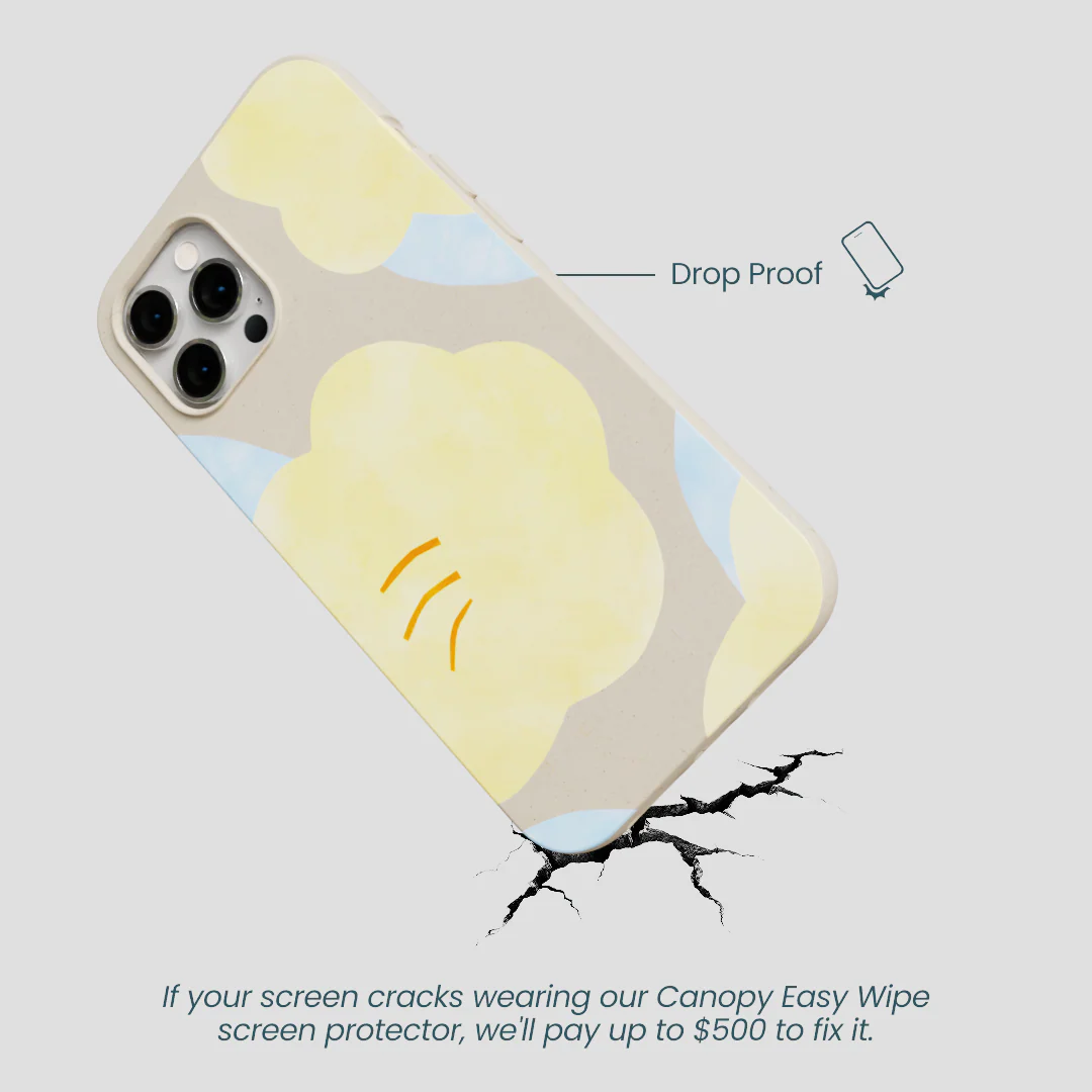 London Fog Yellow Flowers iPhone 12 Pro Max Case - Image 5