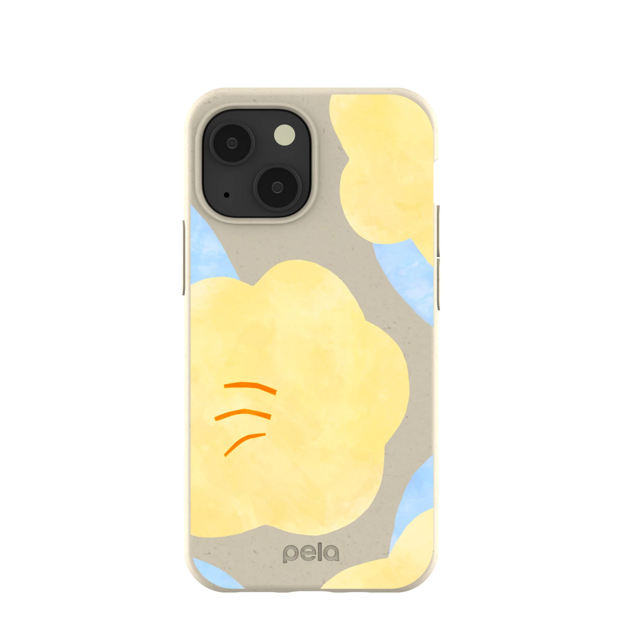 London Fog Yellow Flowers iPhone 13 Mini Case