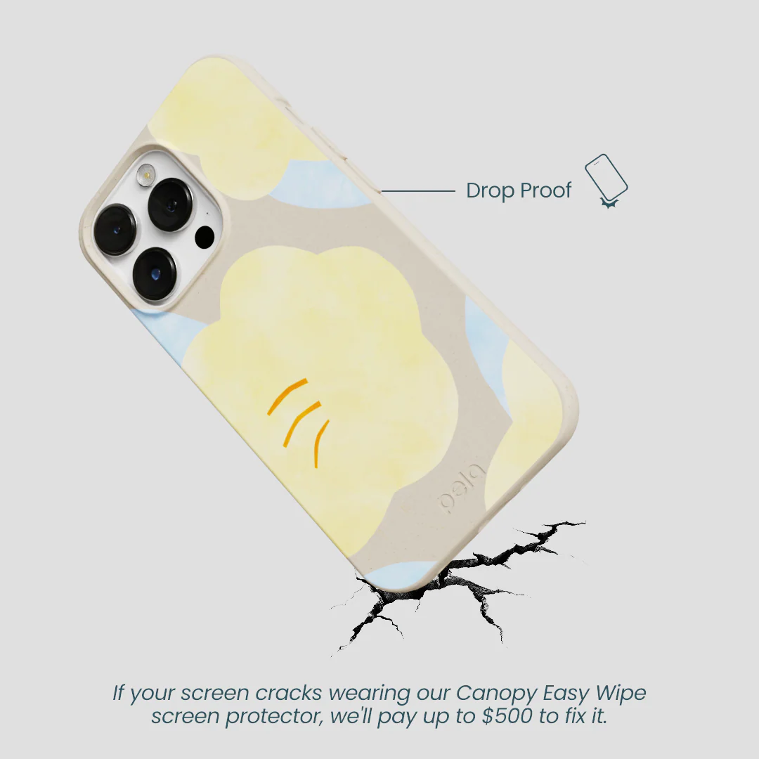London Fog Yellow Flowers iPhone 13 Pro Max Case - Image 5