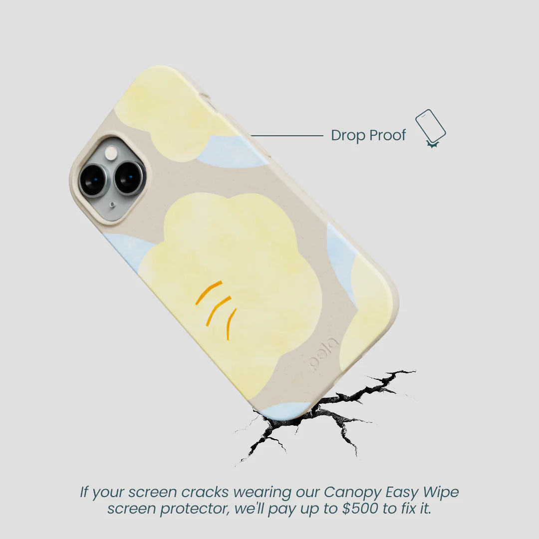 London Fog Yellow Flowers iPhone 14 Case - Image 5