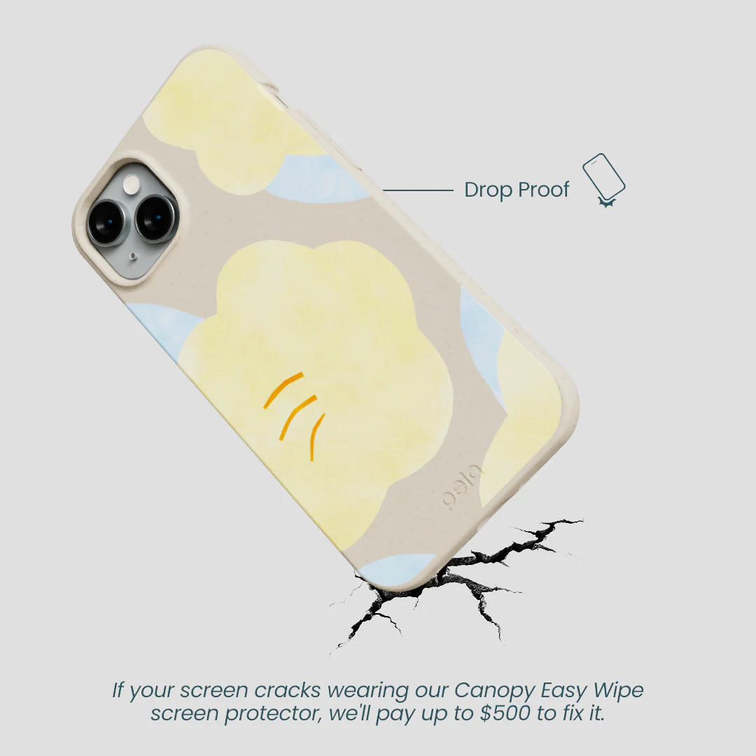 London Fog Yellow Flowers iPhone 14 Plus Case - Image 5