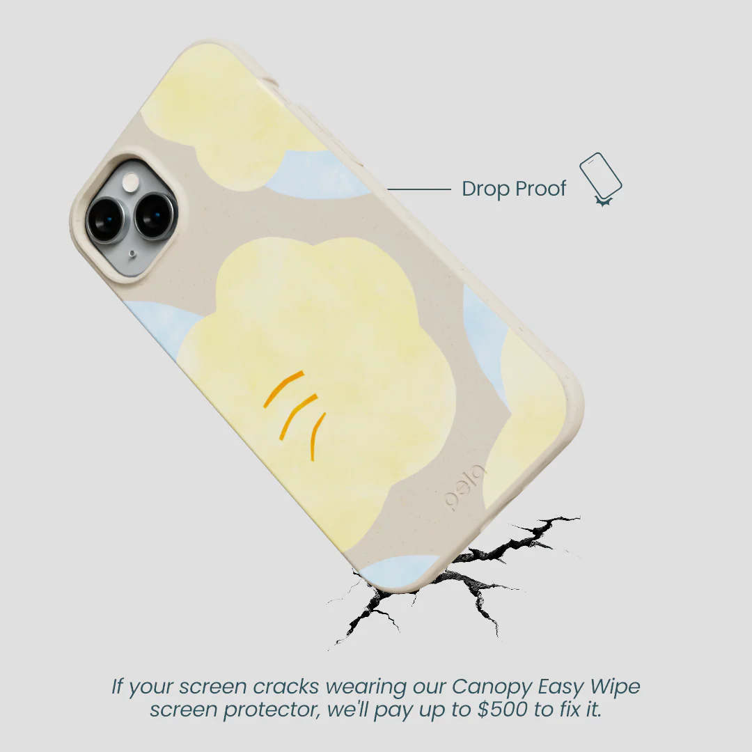 London Fog Yellow Flowers iPhone 15 Plus Case - Image 5