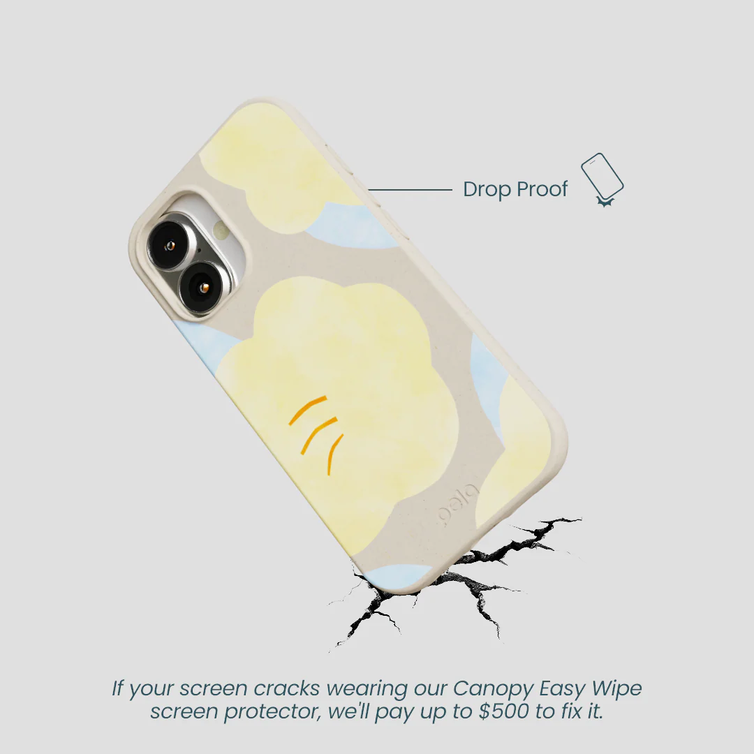 London Fog Yellow Flowers iPhone 16 Case - Image 5