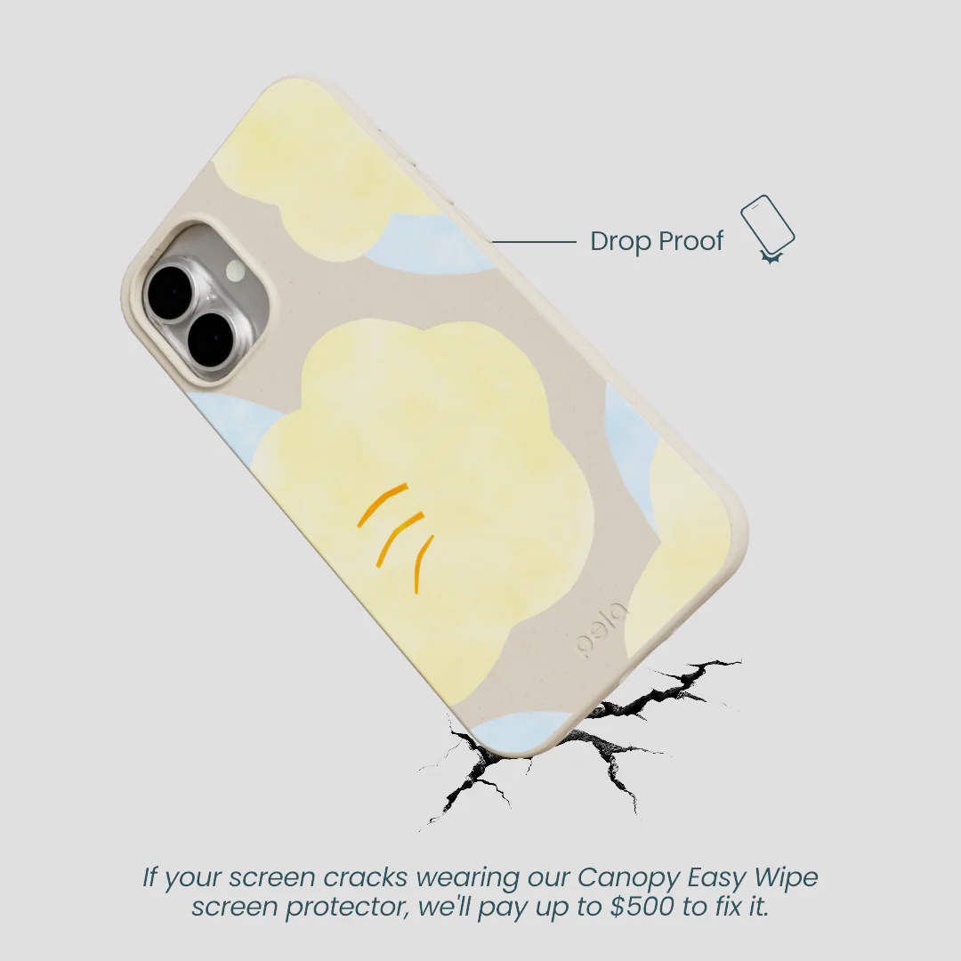 London Fog Yellow Flowers iPhone 16 Plus Case - Image 5