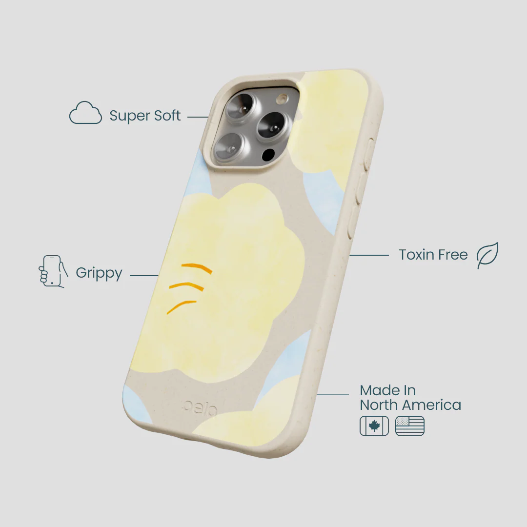 London Fog Yellow Flowers iPhone 16 Pro Case - Image 4