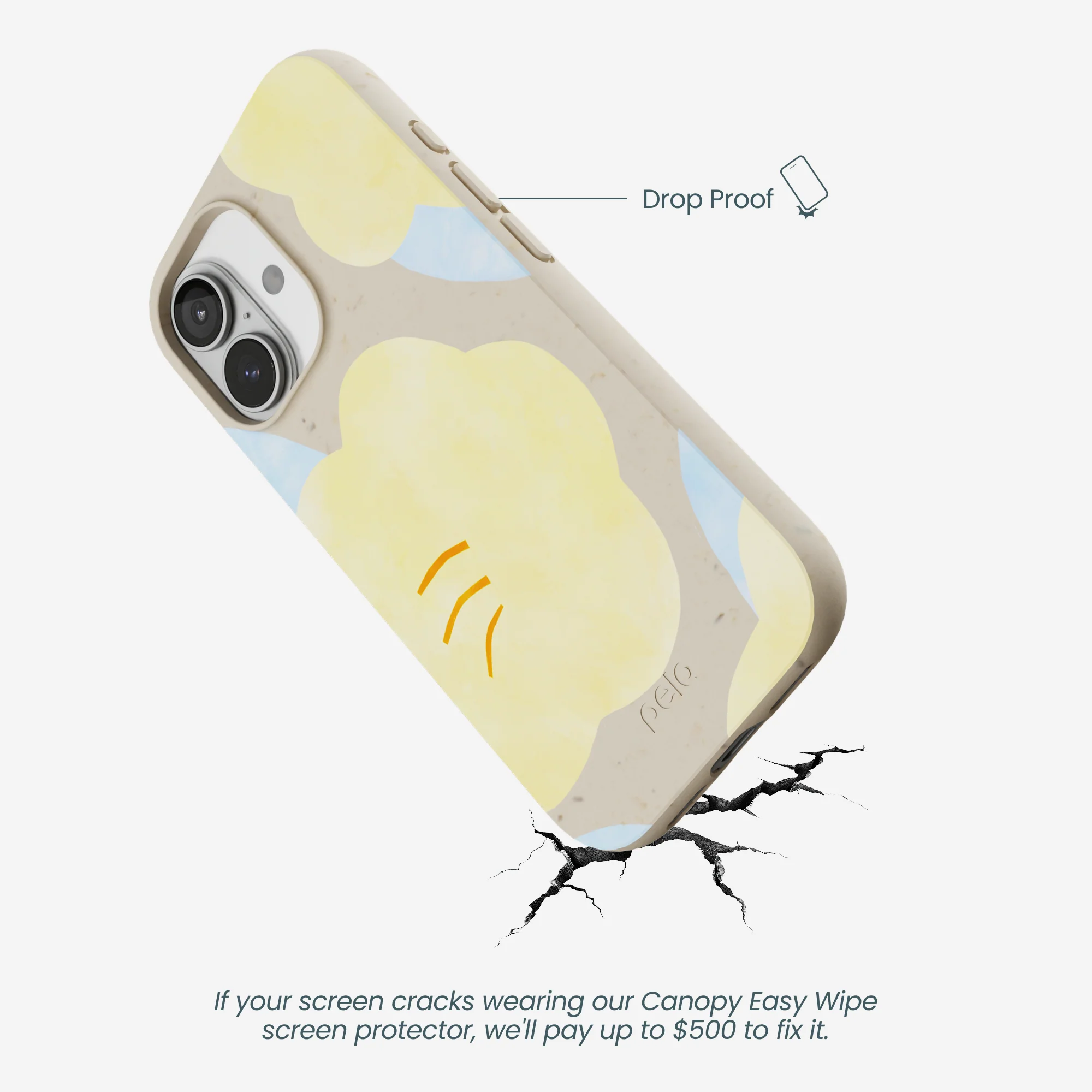 London Fog Yellow Flowers iPhone 17 Case - Image 5