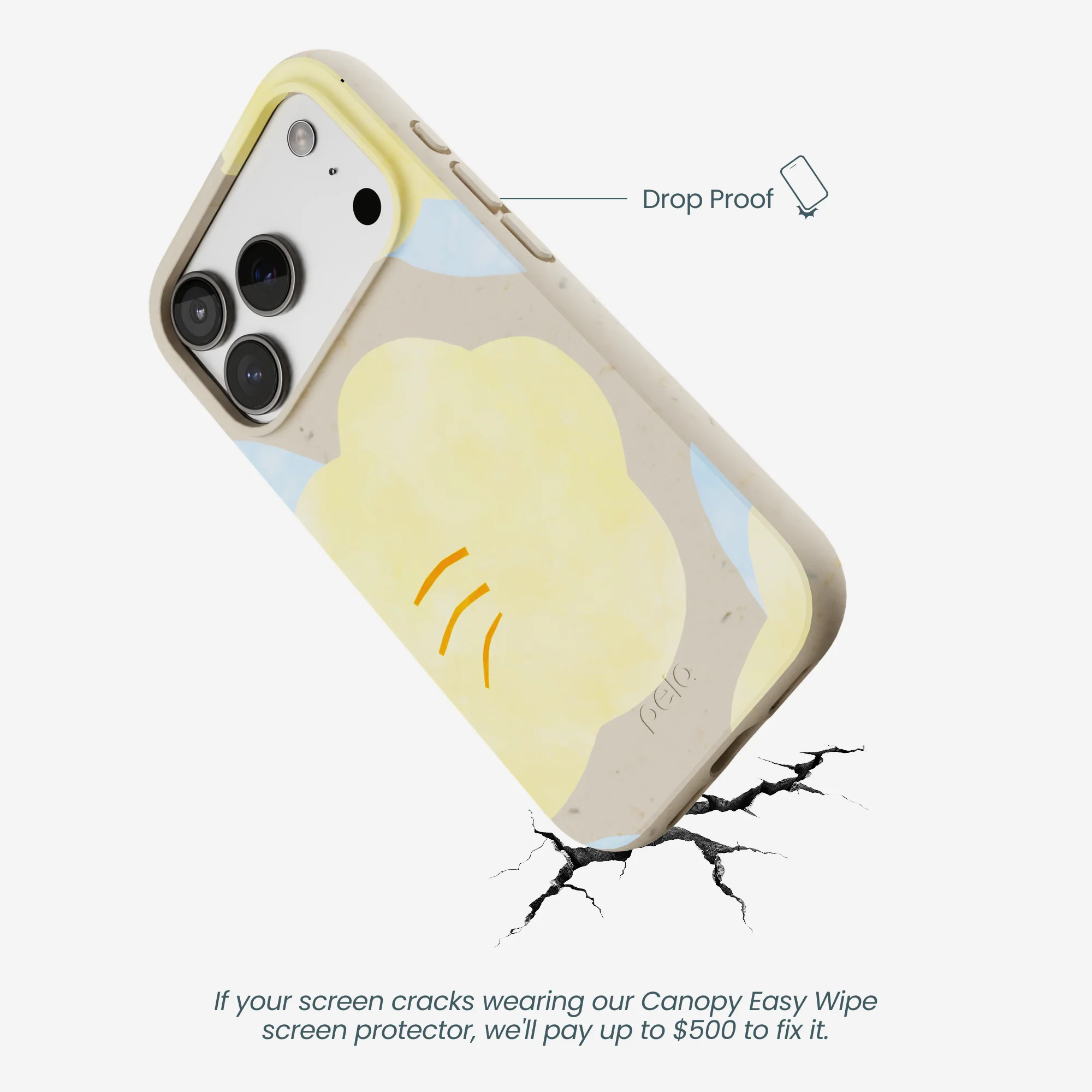 London Fog Yellow Flowers iPhone 17 Pro Case - Image 5
