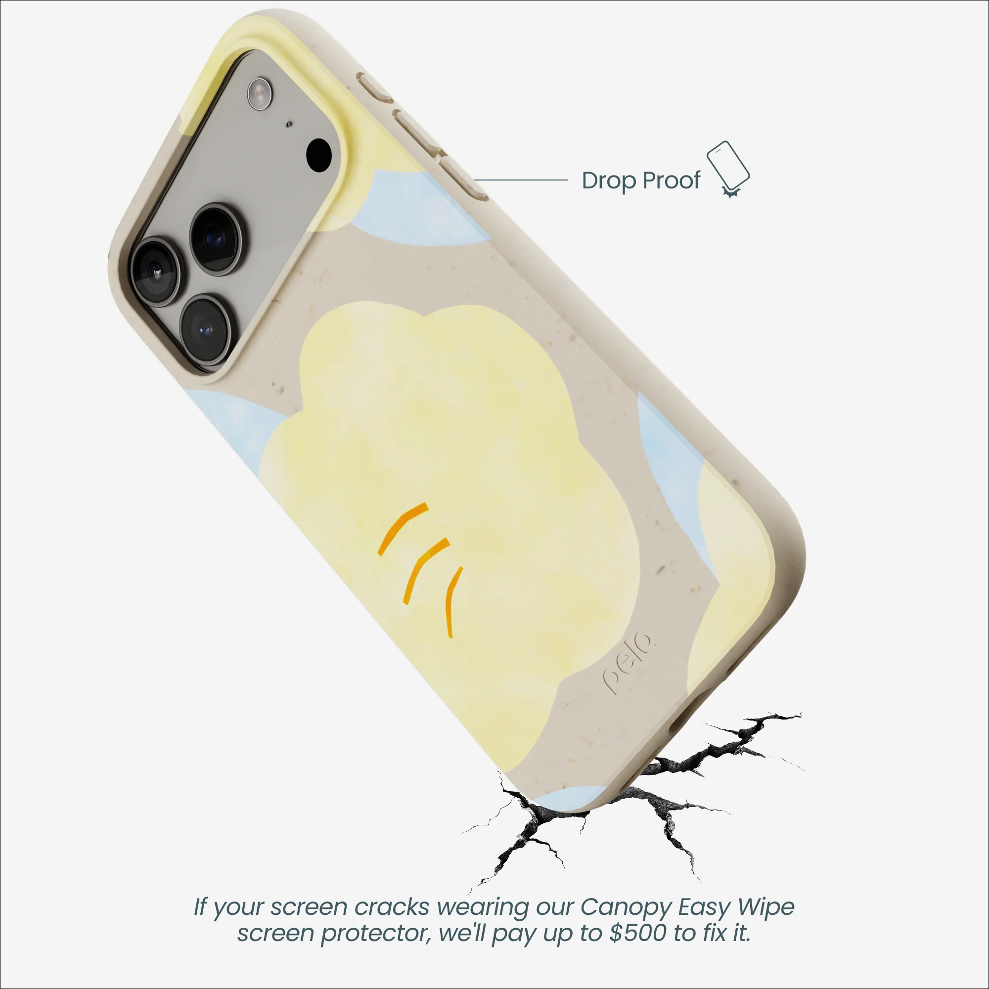 London Fog Yellow Flowers iPhone 17 Pro Max Case - Image 5