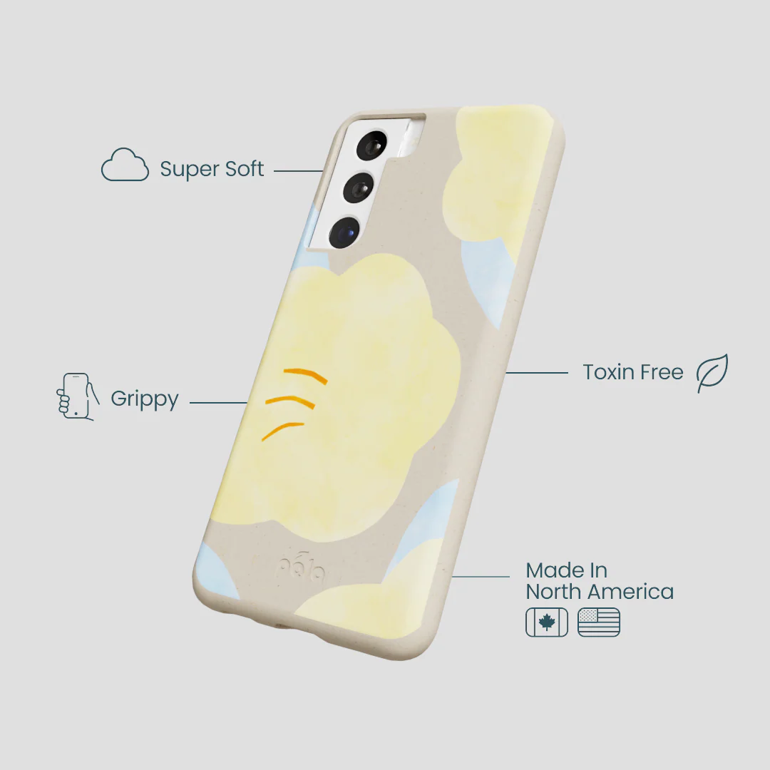 London Fog Yellow Flowers Samsung Galaxy S22 Case - Image 4