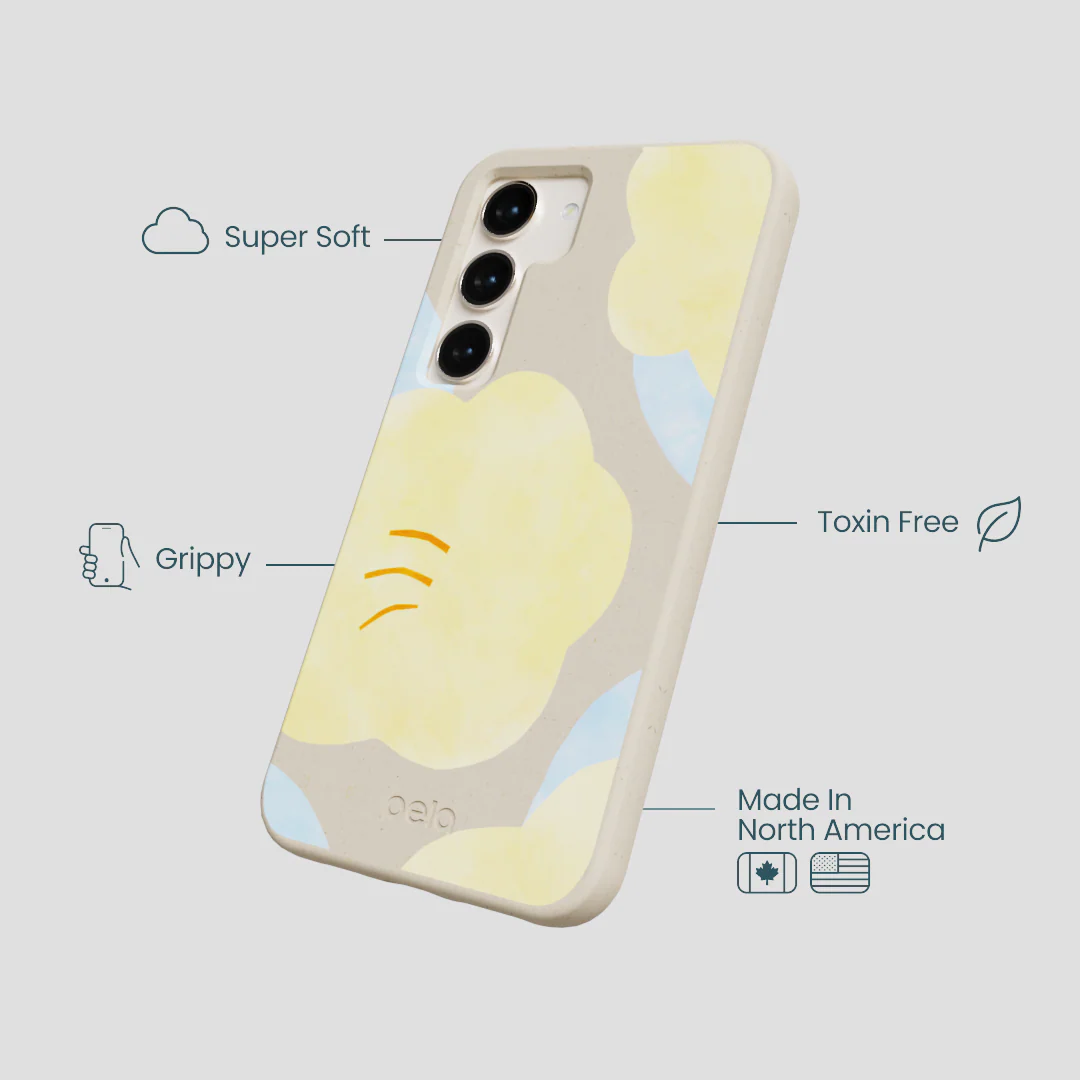London Fog Yellow Flowers Samsung Galaxy S23 Case - Image 4