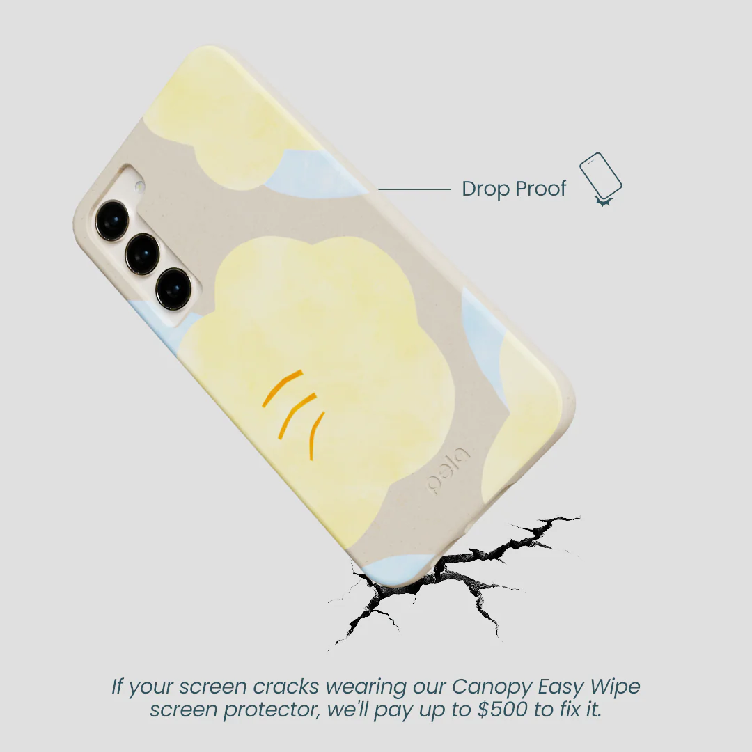 London Fog Yellow Flowers Samsung Galaxy S24+(Plus) Case - Image 5