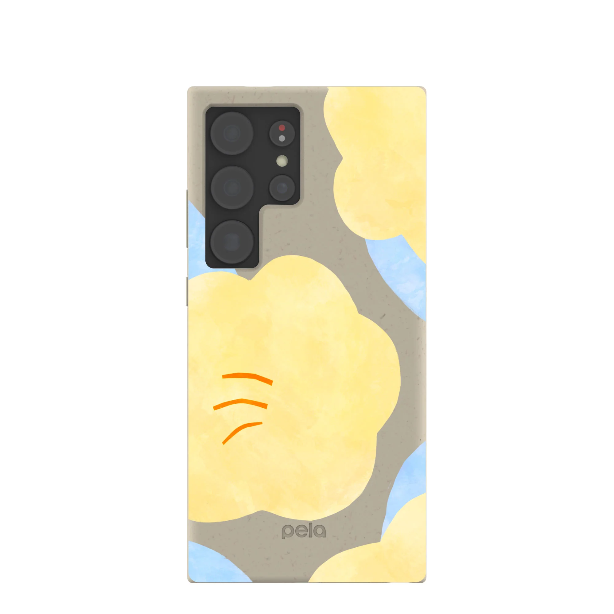 London Fog Yellow Flowers Samsung Galaxy S24 Ultra Case