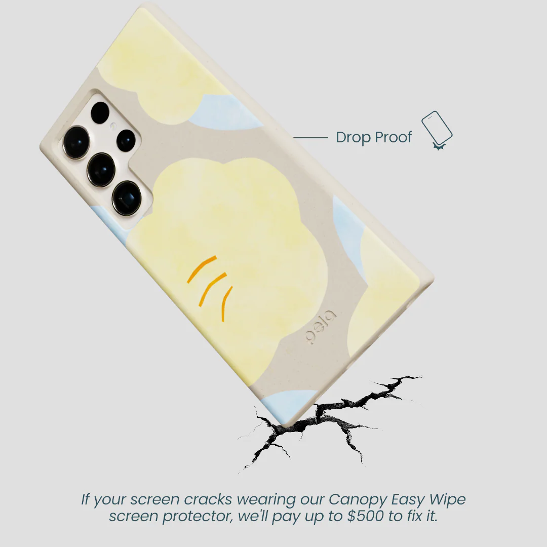 London Fog Yellow Flowers Samsung Galaxy S24 Ultra Case - Image 5