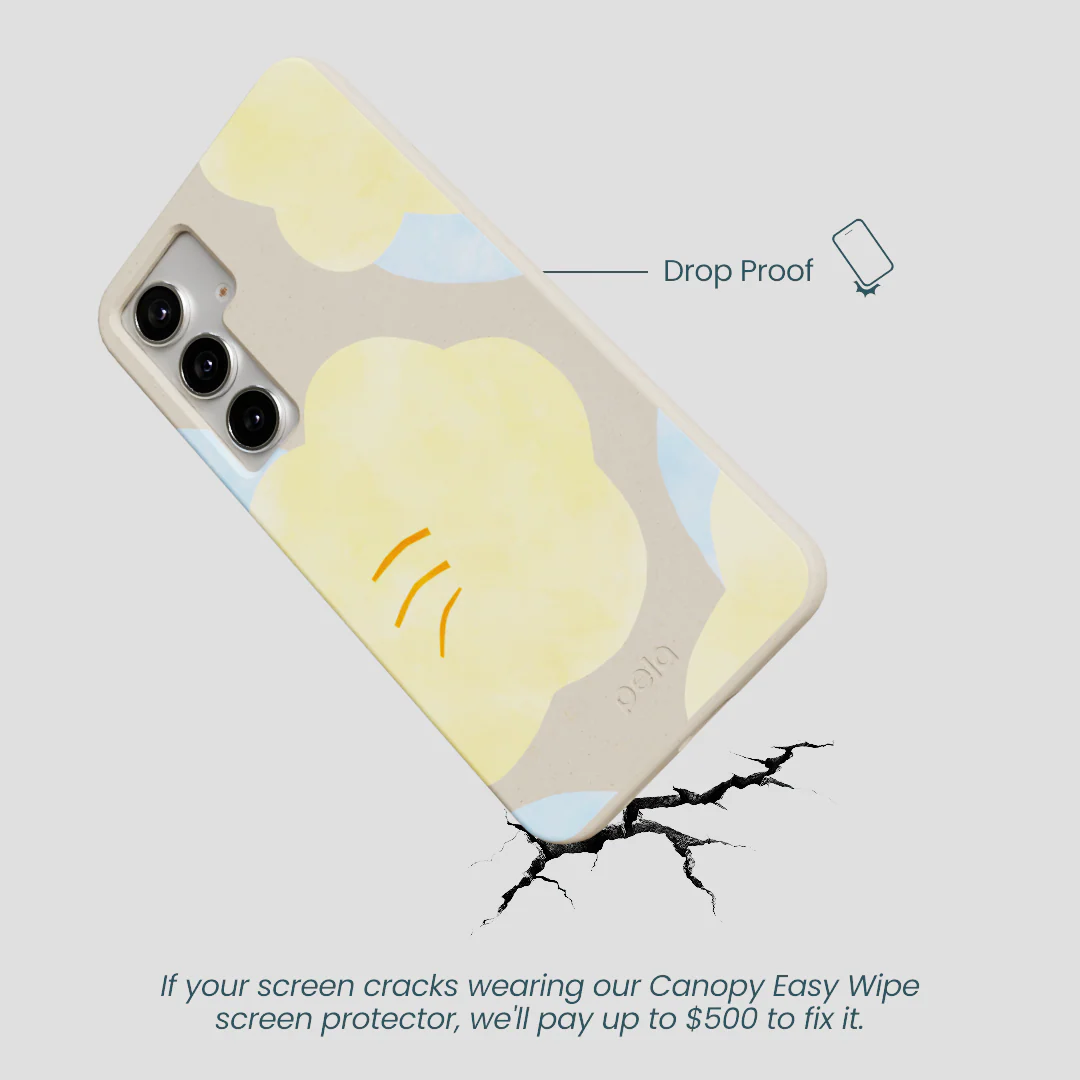 London Fog Yellow Flowers Samsung Galaxy S25+(Plus) Case - Image 5