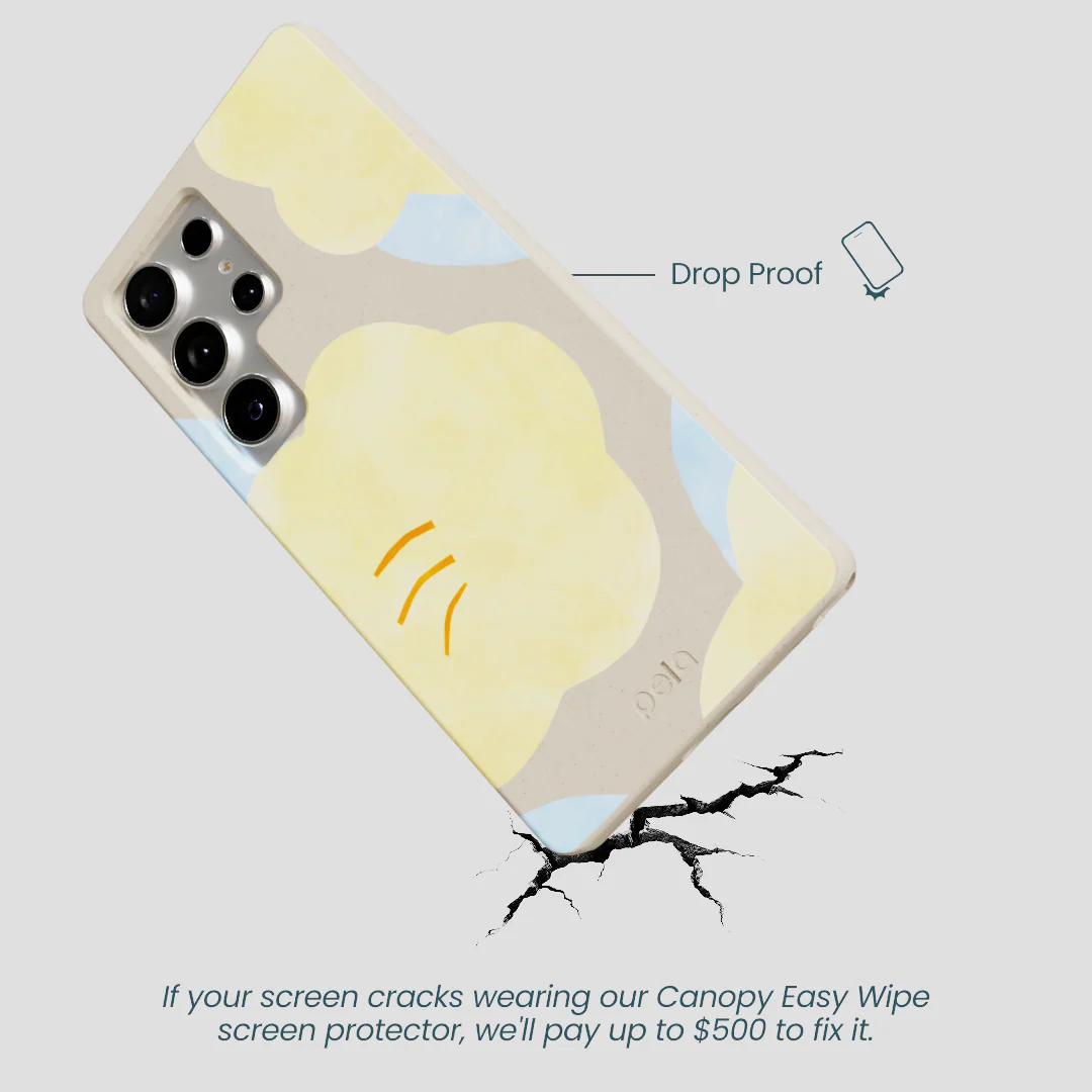 London Fog Yellow Flowers Samsung Galaxy S25 Ultra Case - Image 5