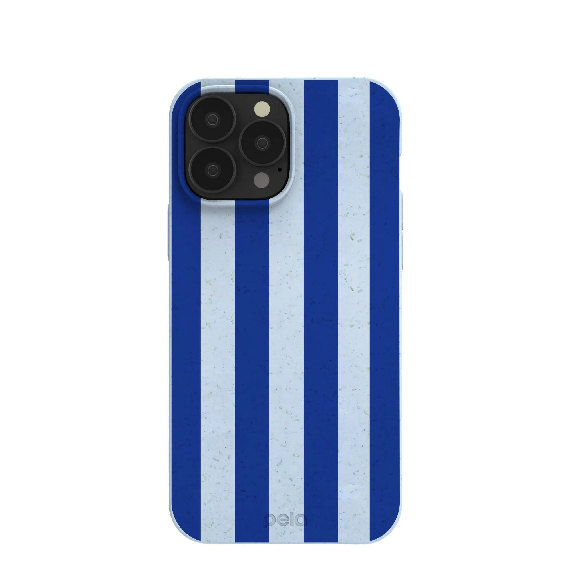 Powder Blue Big Cobalt Stripes iPhone 13 Pro Max Case