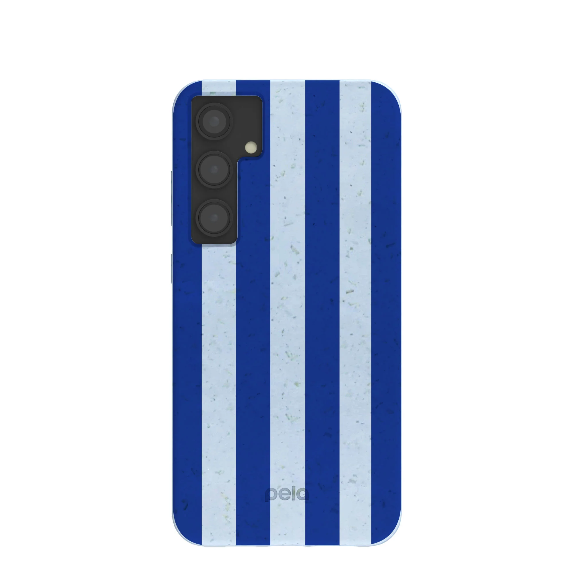 Powder Blue Big Cobalt Stripes Samsung Galaxy S24+(Plus) Case