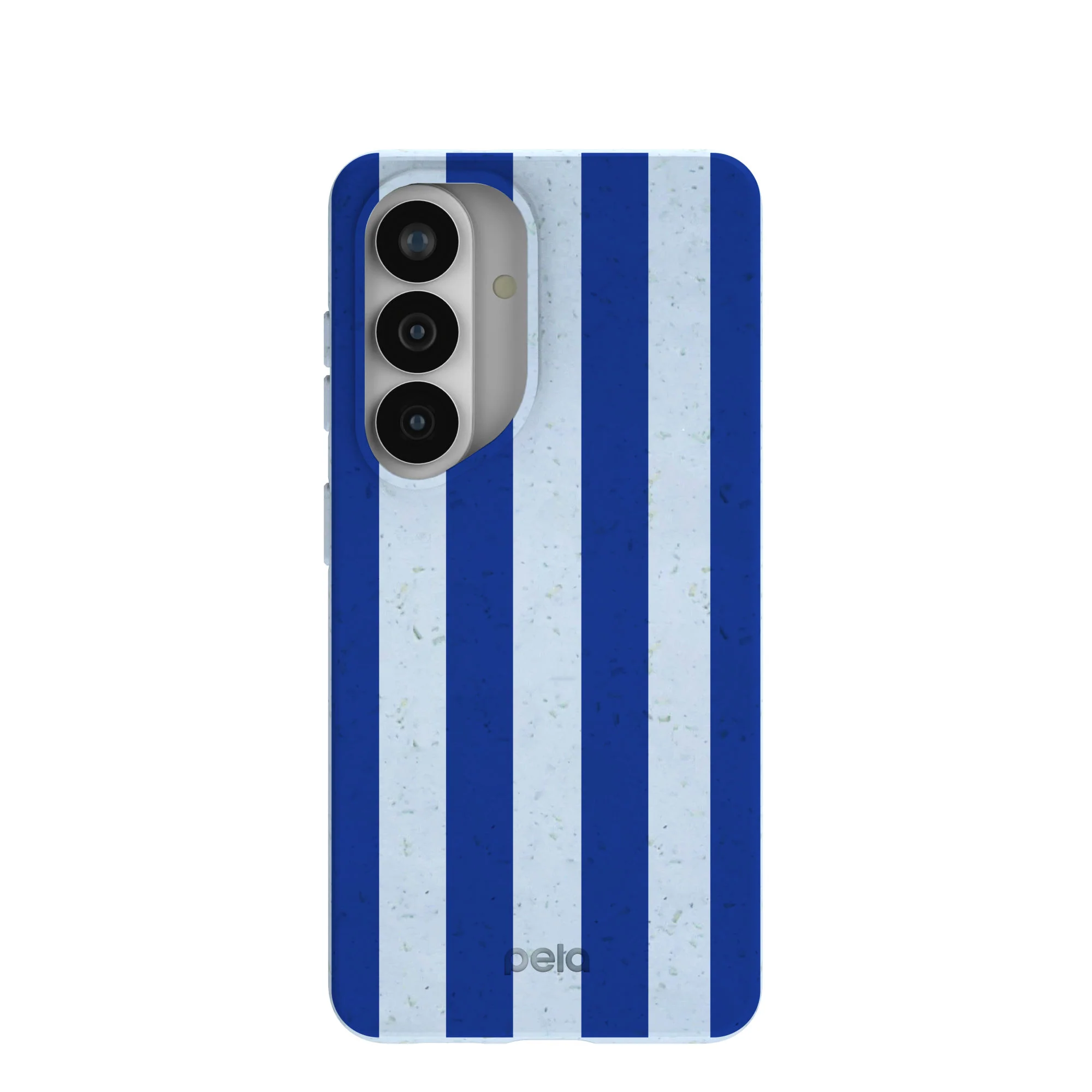 Powder Blue Big Cobalt Stripes Samsung Galaxy S26 Case