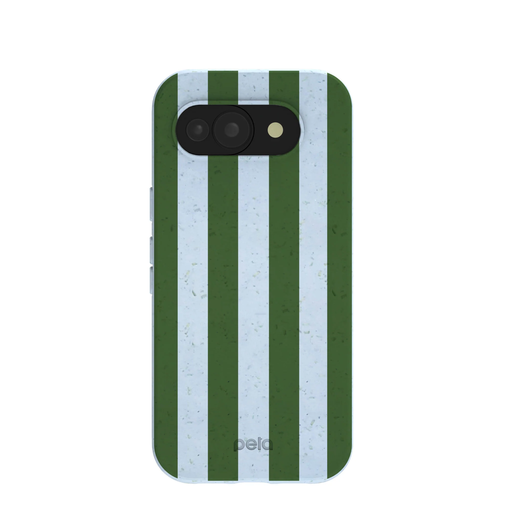 Powder Blue Big Evergreen Stripes Google Pixel 10a Case