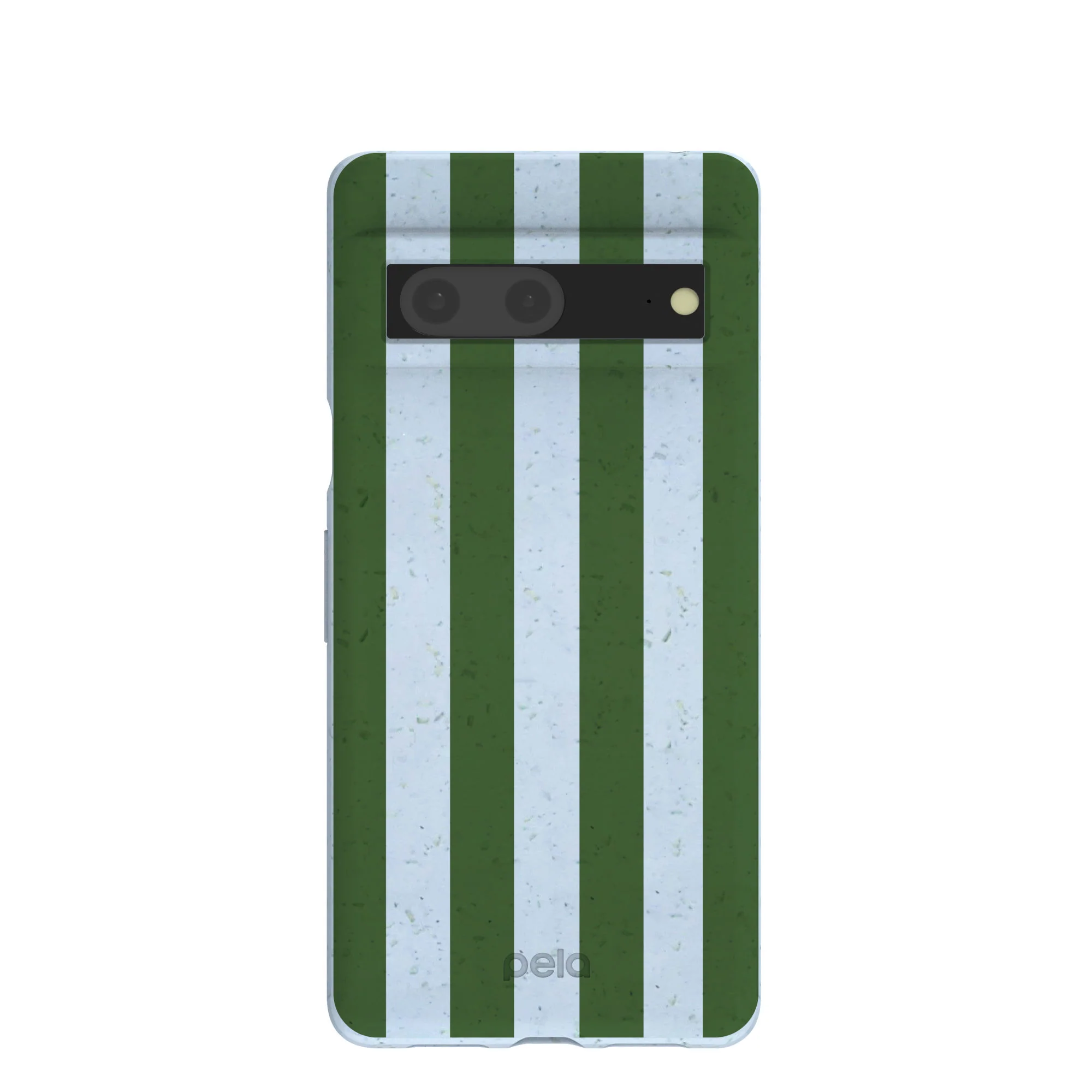 Powder Blue Big Evergreen Stripes Google Pixel 7 Case