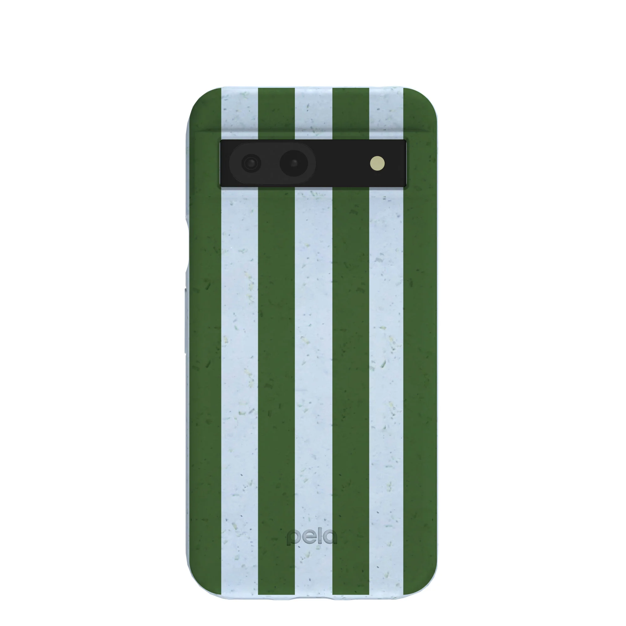 Powder Blue Big Evergreen Stripes Google Pixel 8a Case