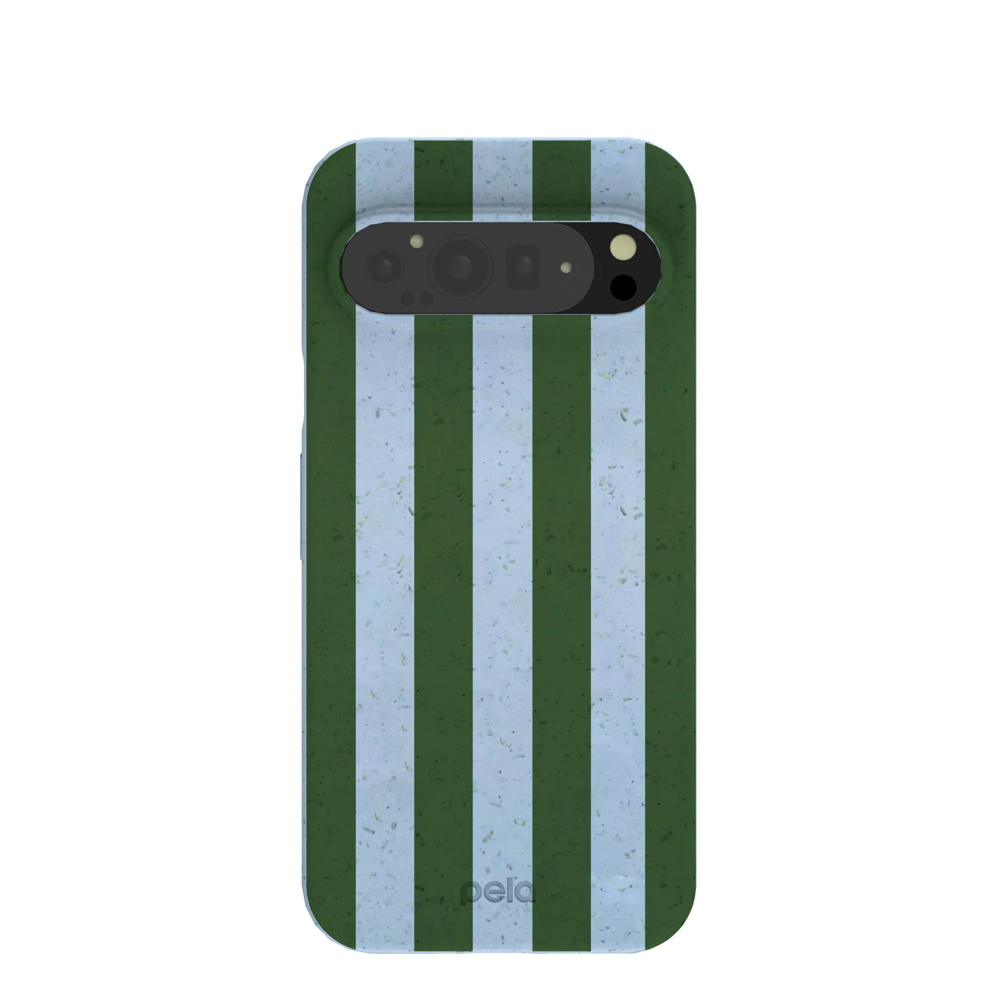 Powder Blue Big Evergreen Stripes Google Pixel 9 Pro XL Case