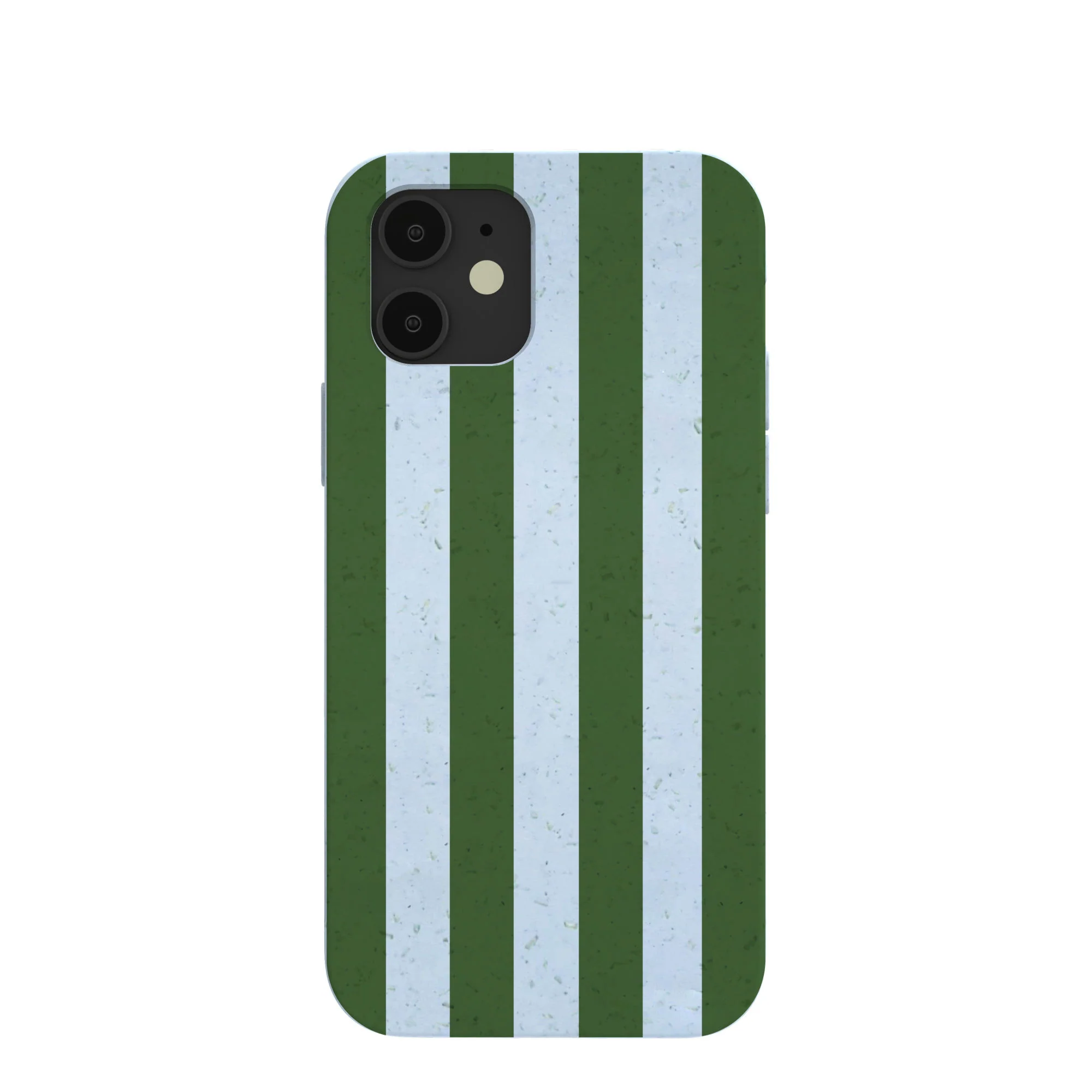 Powder Blue Big Evergreen Stripes iPhone 12/ iPhone 12 Pro Case