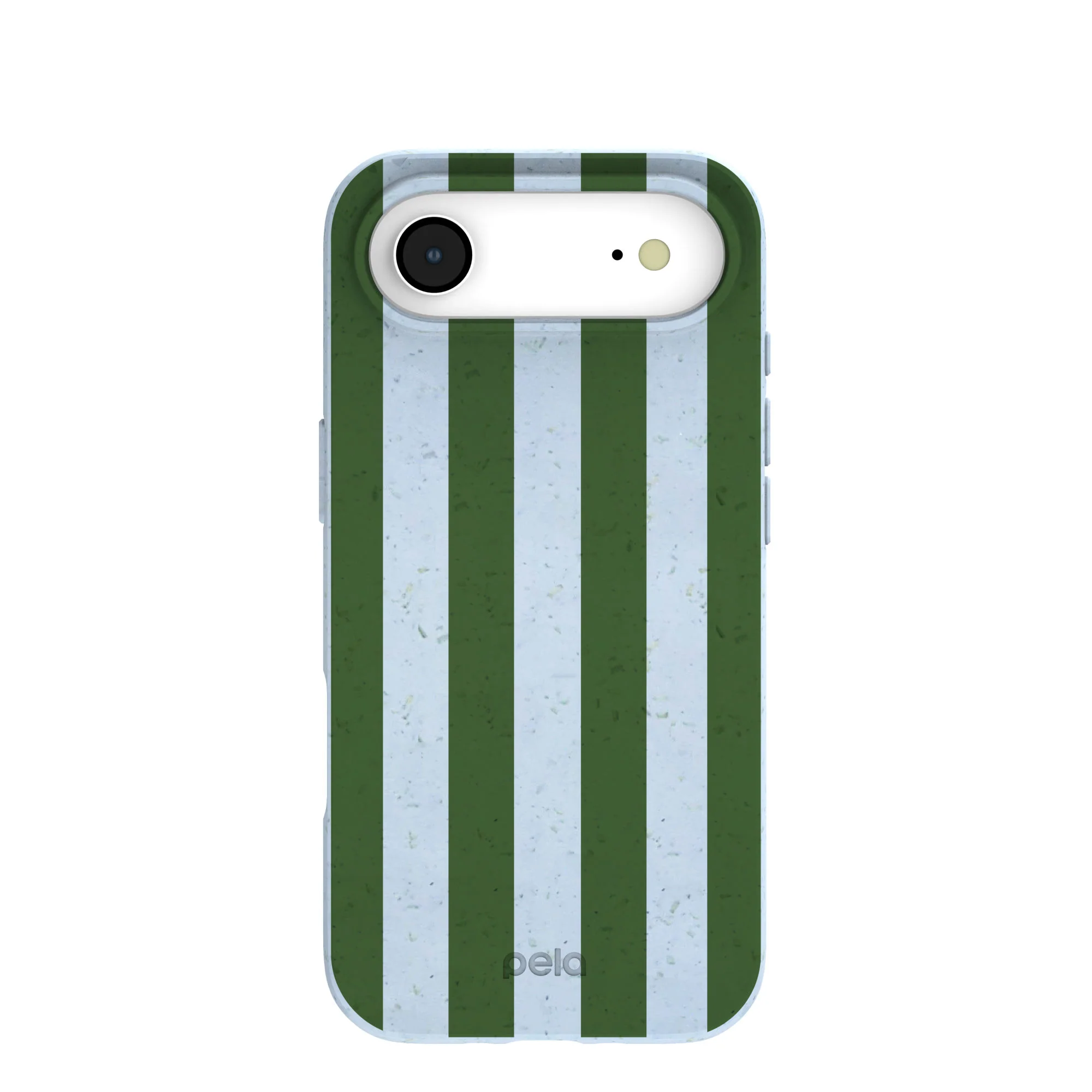 Powder Blue Big Evergreen Stripes iPhone Air Case