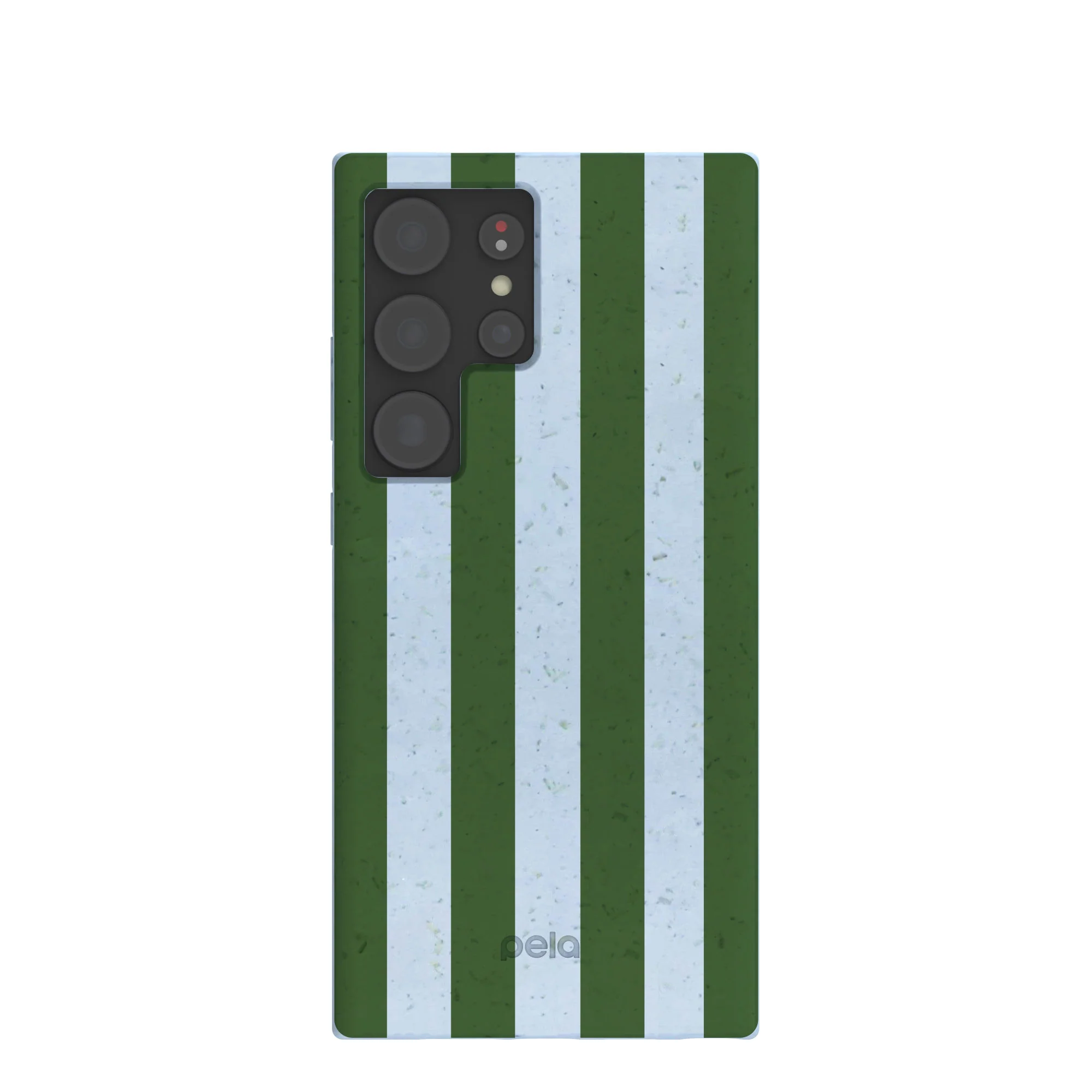 Powder Blue Big Evergreen Stripes Samsung Galaxy S24 Ultra Case