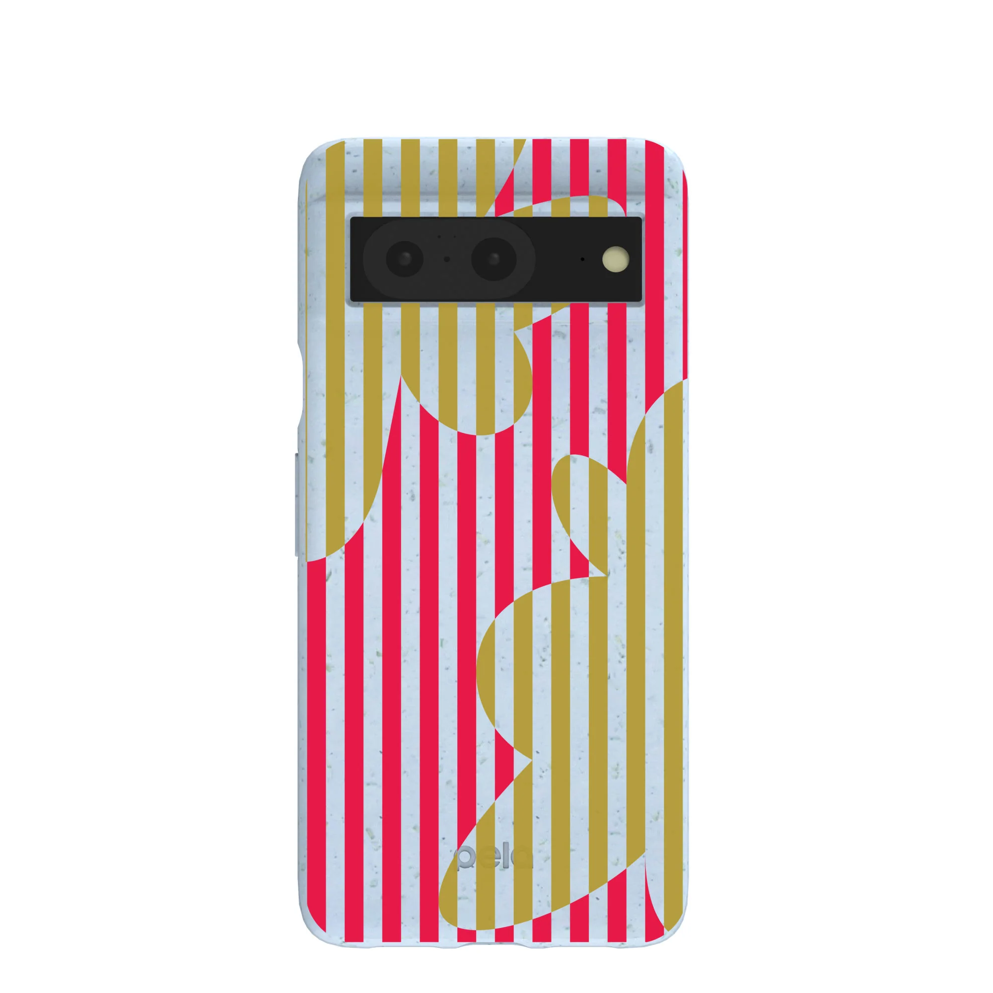 Powder Blue Blooming Stripes Google Pixel 8 Case
