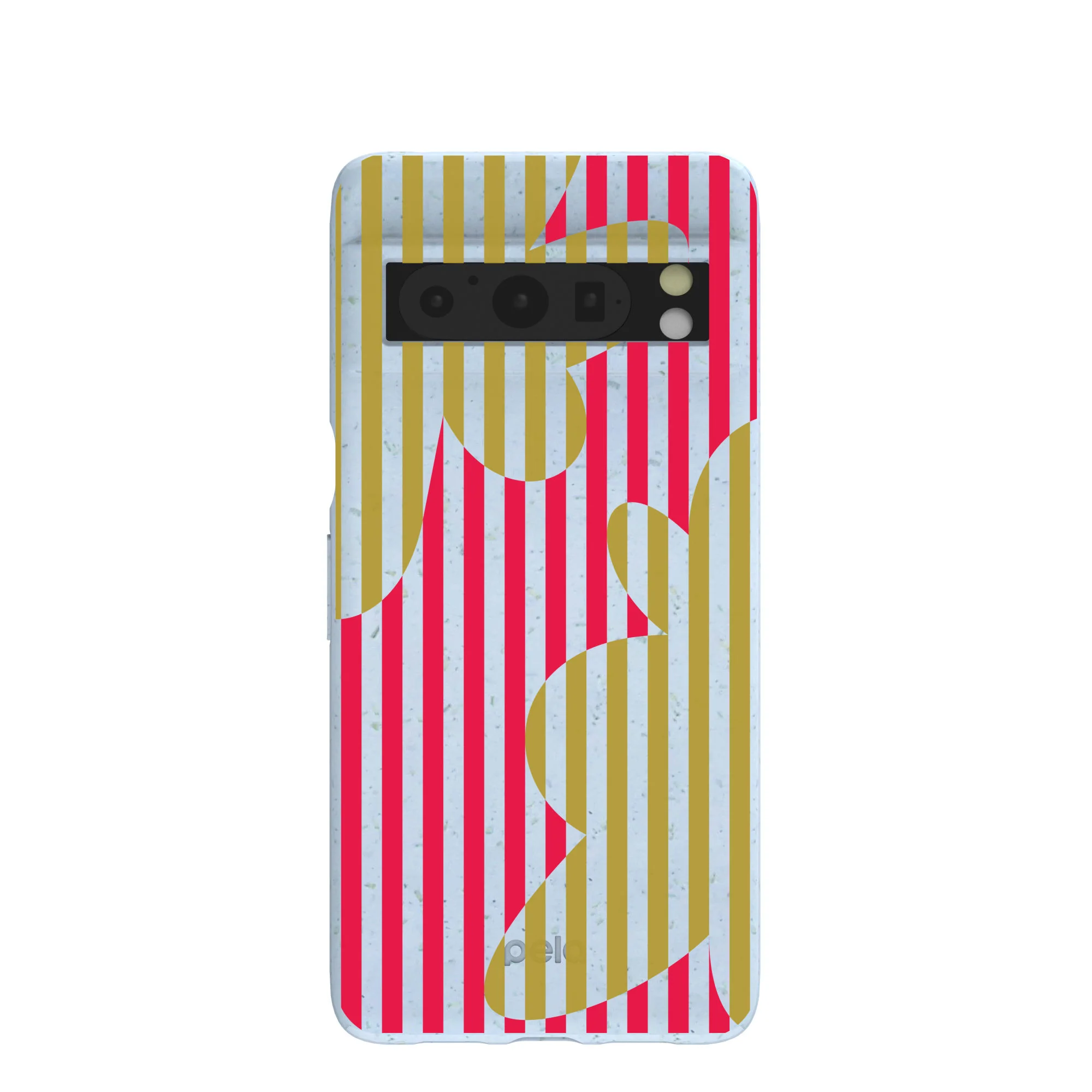 Powder Blue Blooming Stripes Google Pixel 8 Pro Case