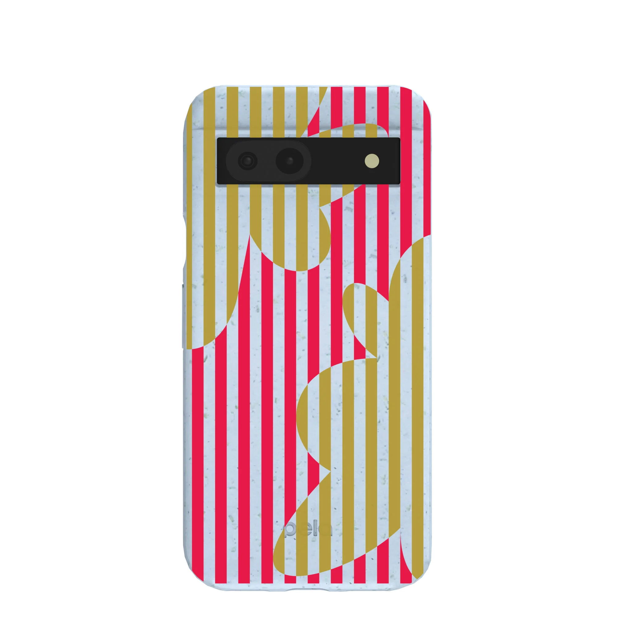 Powder Blue Blooming Stripes Google Pixel 8a Case