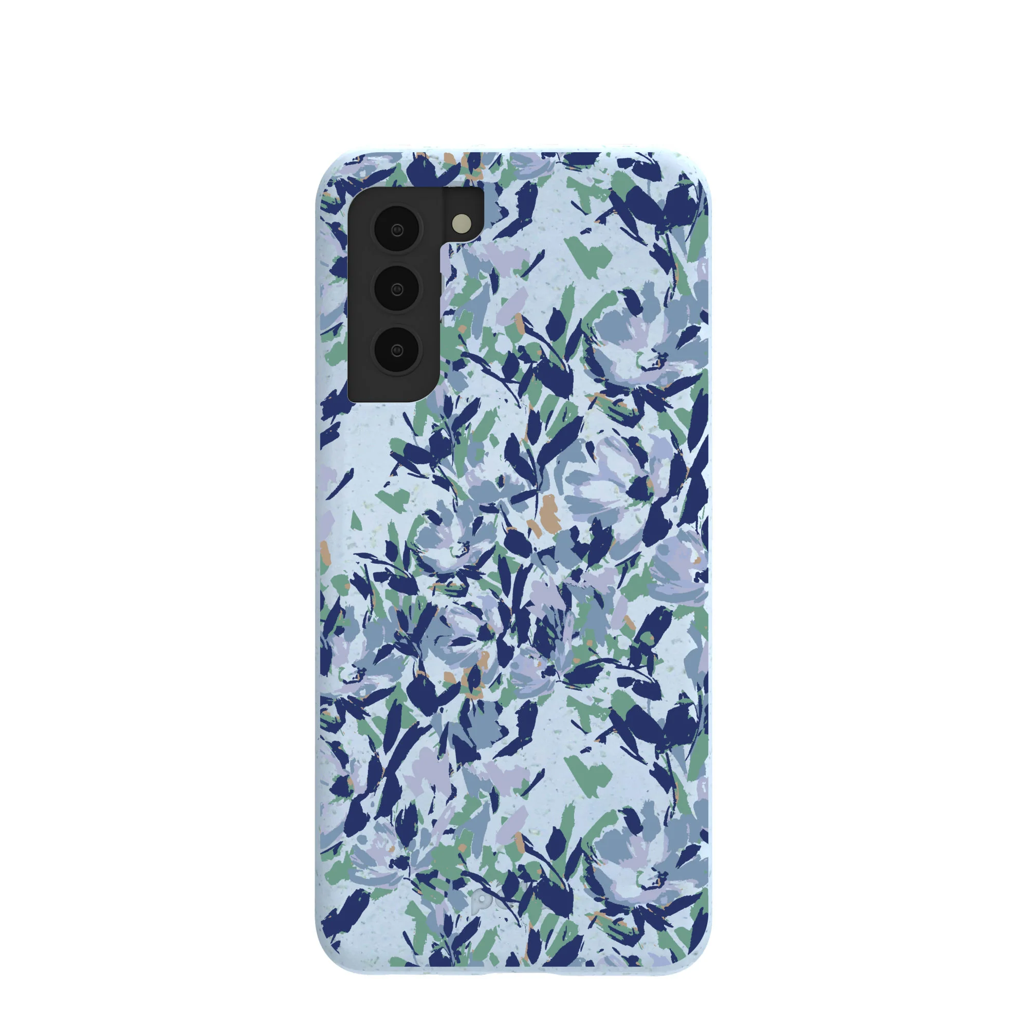 Powder Blue Blue Blooms Samsung Galaxy S21 Case