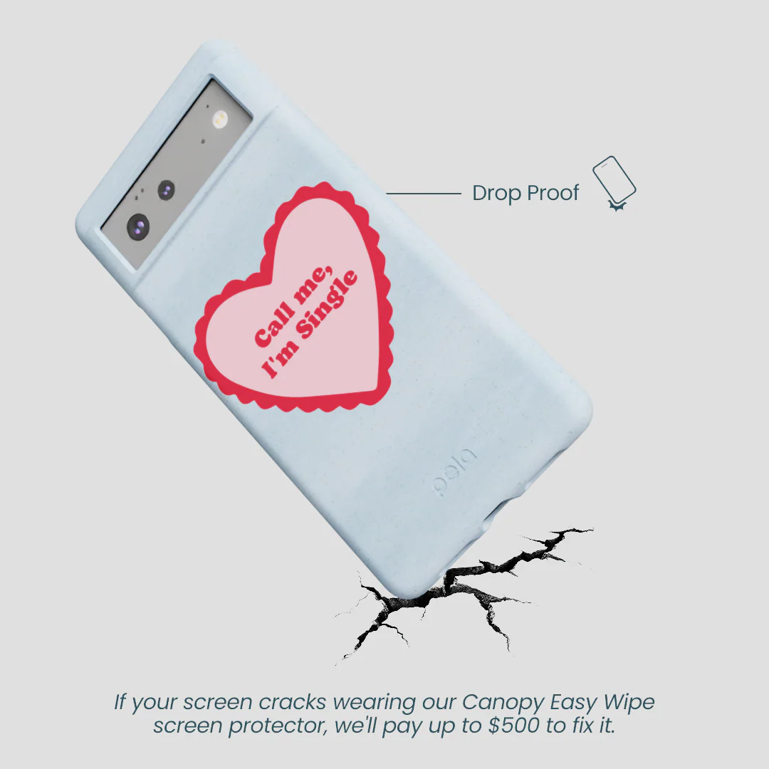 Powder Blue Call Me Google Pixel 6 Case - Image 5