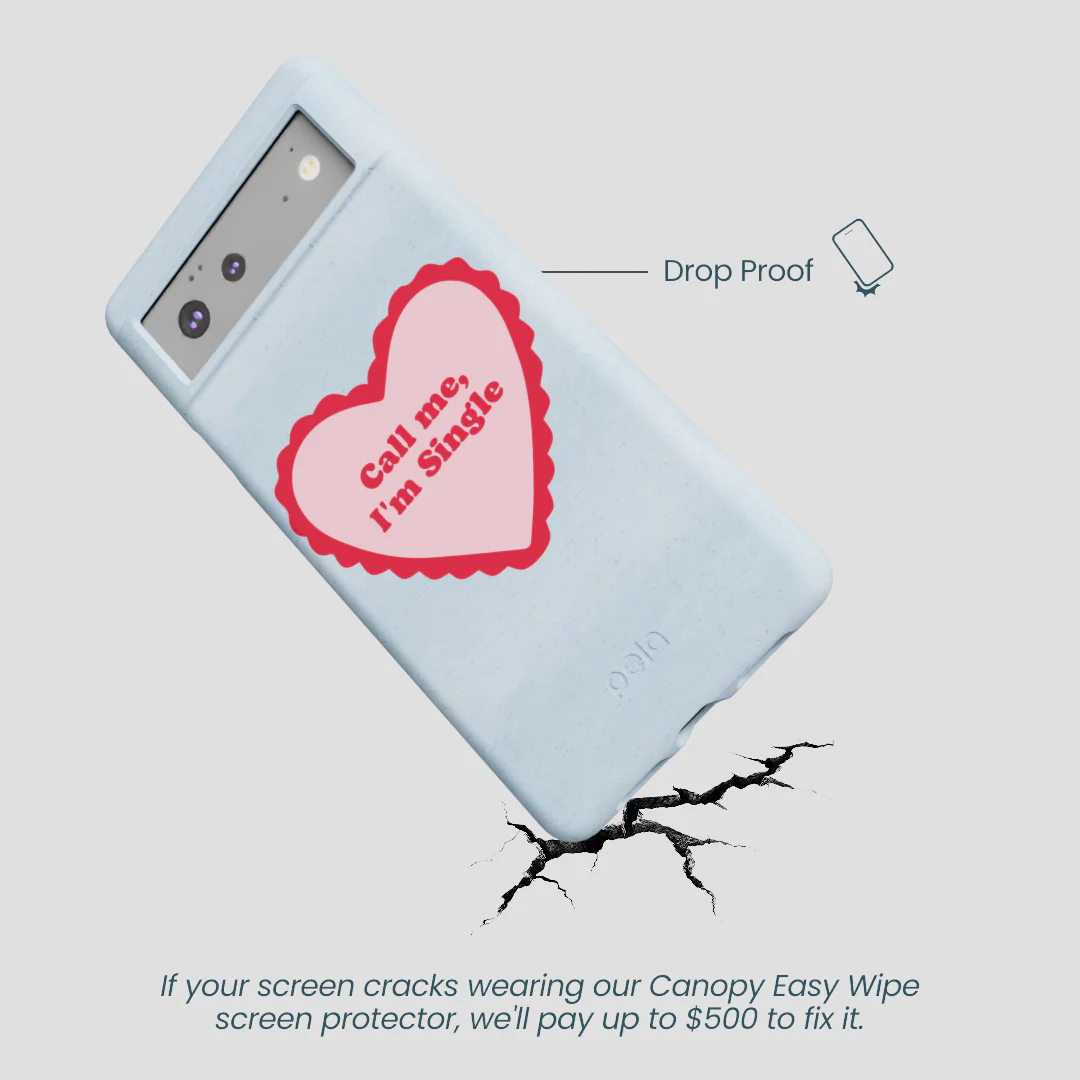 Powder Blue Call Me Google Pixel 6a Case - Image 5