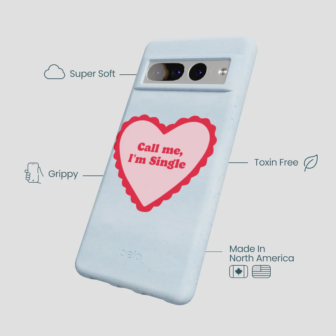 Powder Blue Call Me Google Pixel 7 Pro Case - Image 4