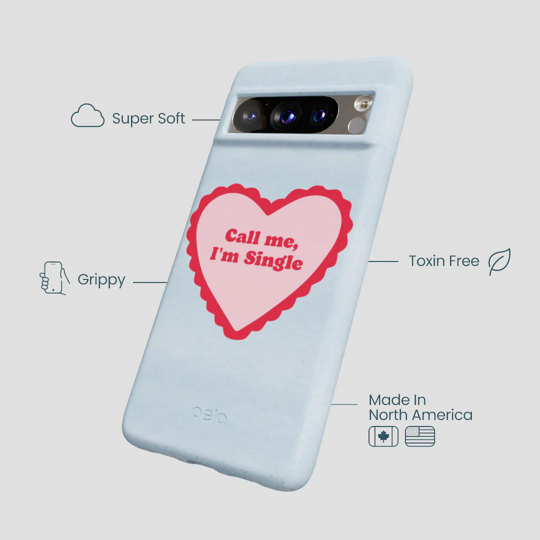 Powder Blue Call Me Google Pixel 8 Pro Case - Image 4