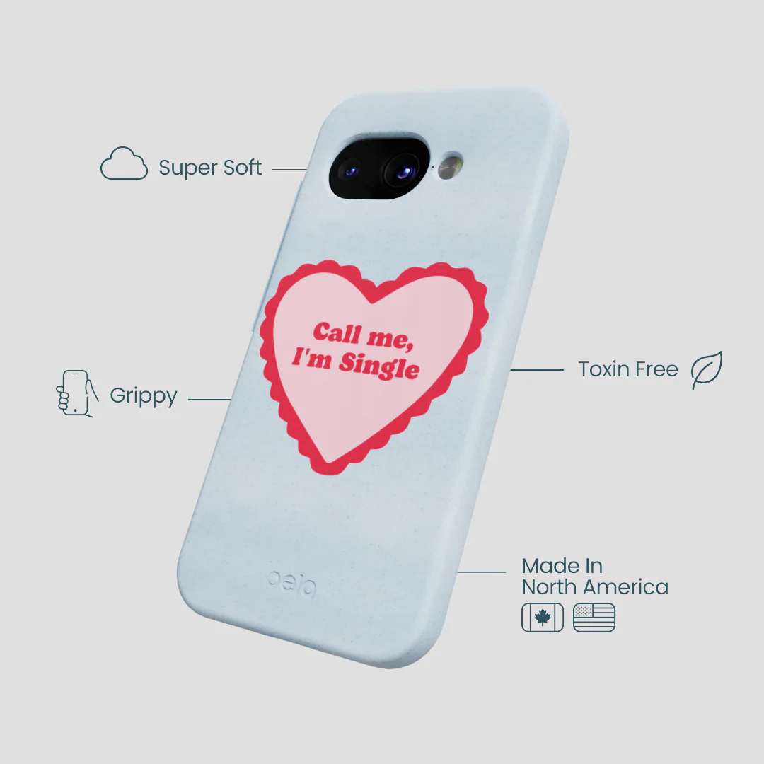 Powder Blue Call Me Google Pixel 9a Case - Image 4