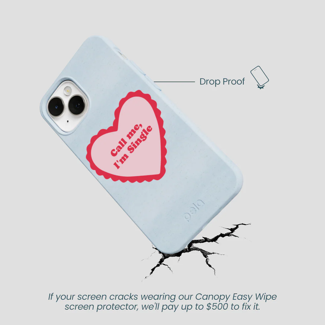 Powder Blue Call Me iPhone 13 Case - Image 5