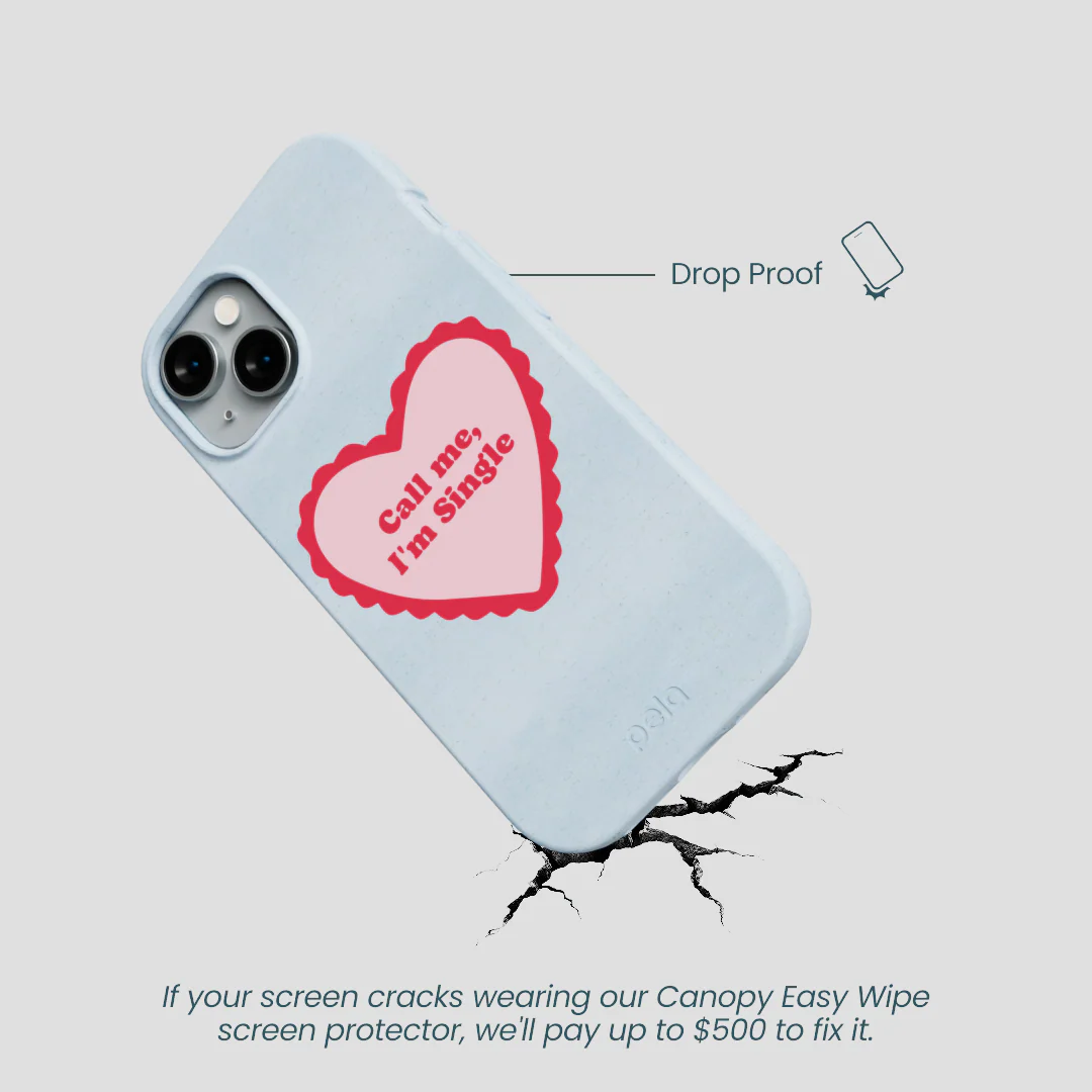 Powder Blue Call Me iPhone 15 Case - Image 5