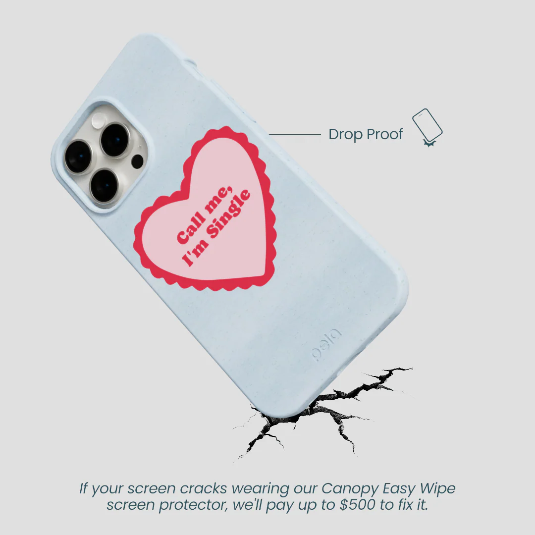 Powder Blue Call Me iPhone 15 Pro Max Case - Image 5