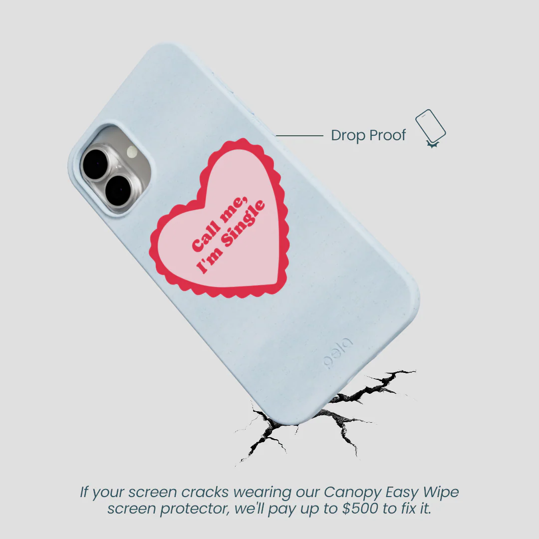 Powder Blue Call Me iPhone 16 Plus Case - Image 5