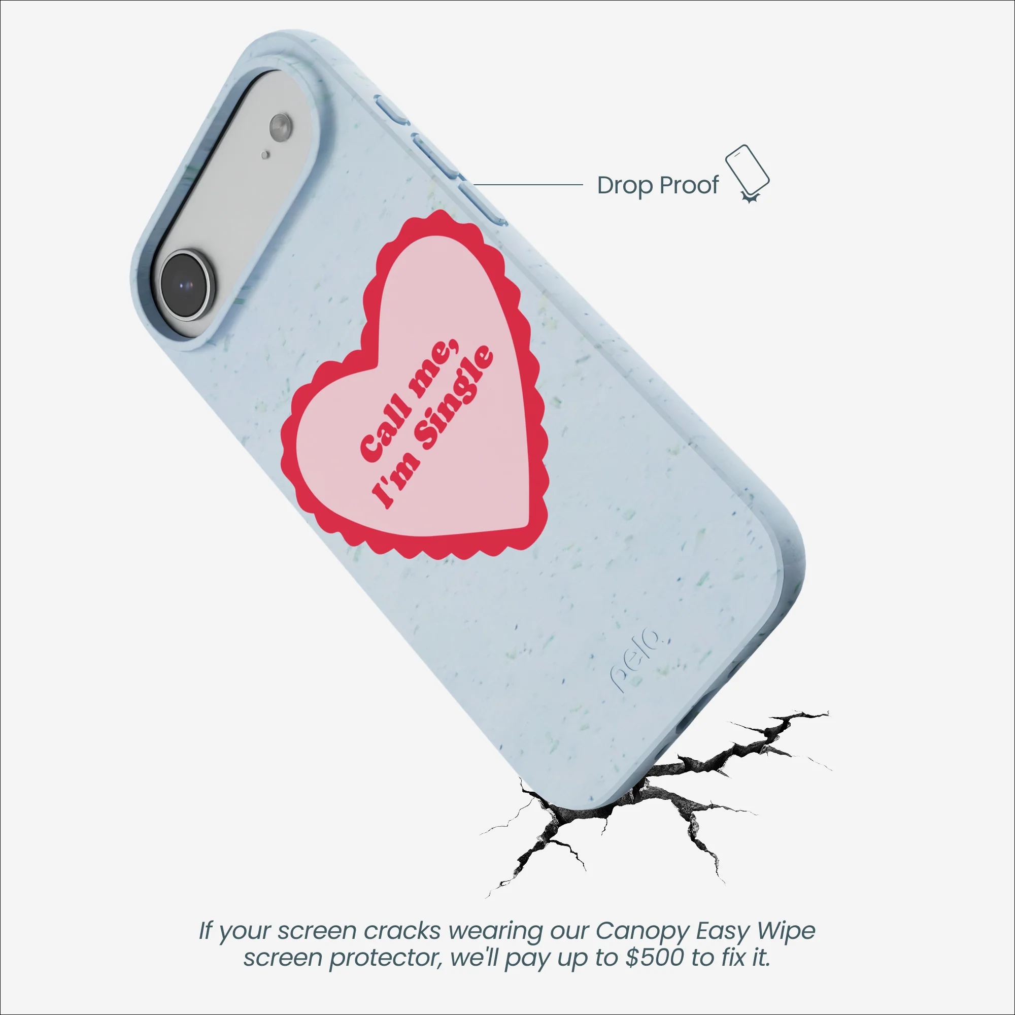 Powder Blue Call Me iPhone Air Case - Image 5