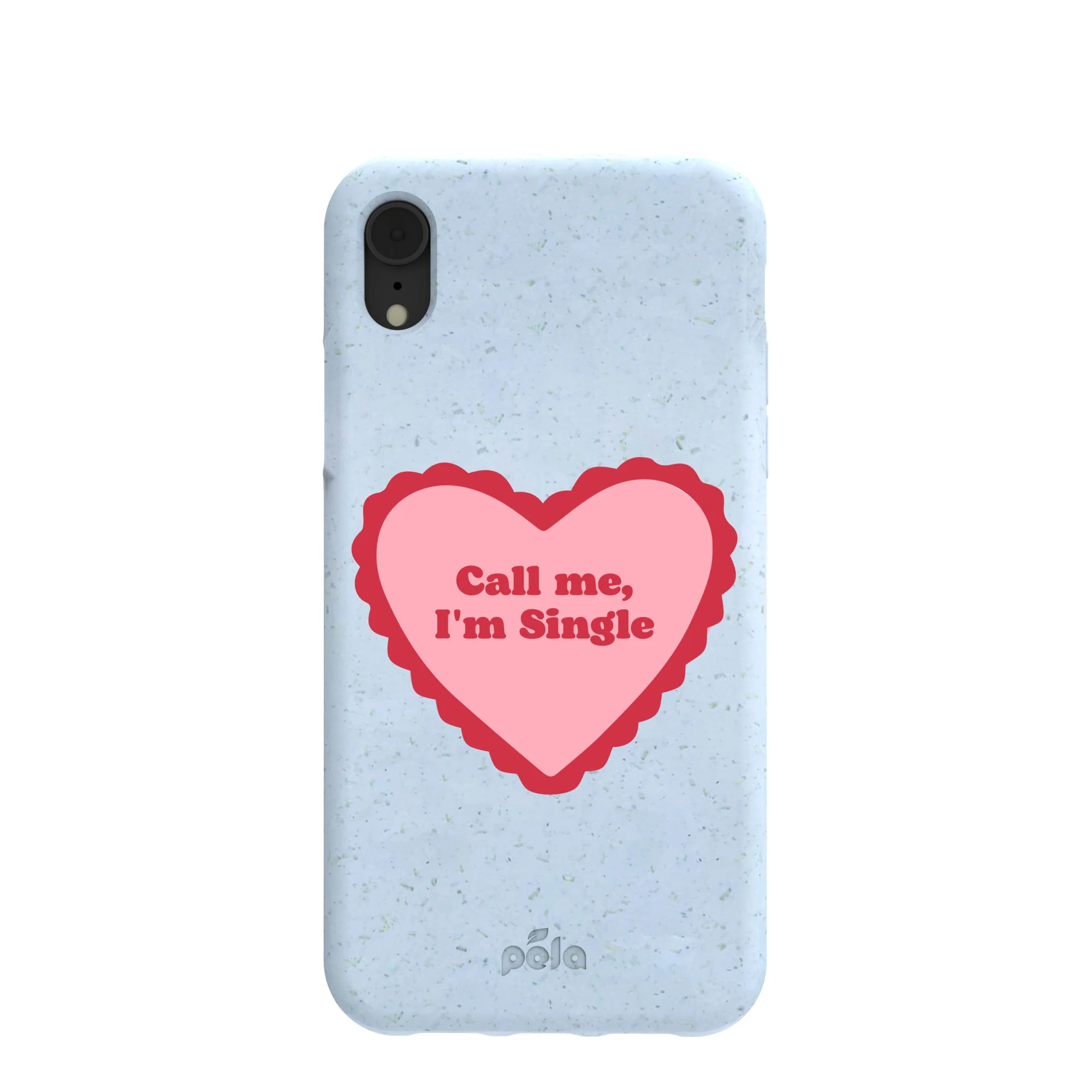 Powder Blue Call Me iPhone XR Case
