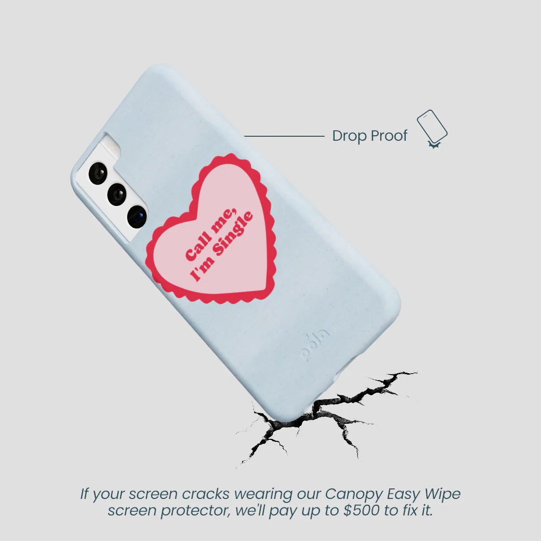 Powder Blue Call Me Samsung Galaxy S21 Case - Image 5