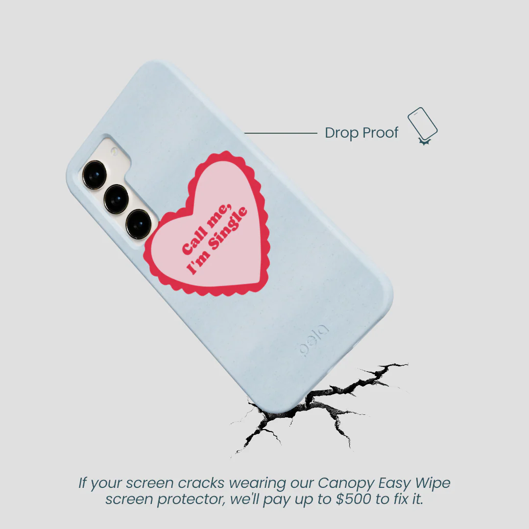 Powder Blue Call Me Samsung Galaxy S23 Case - Image 5