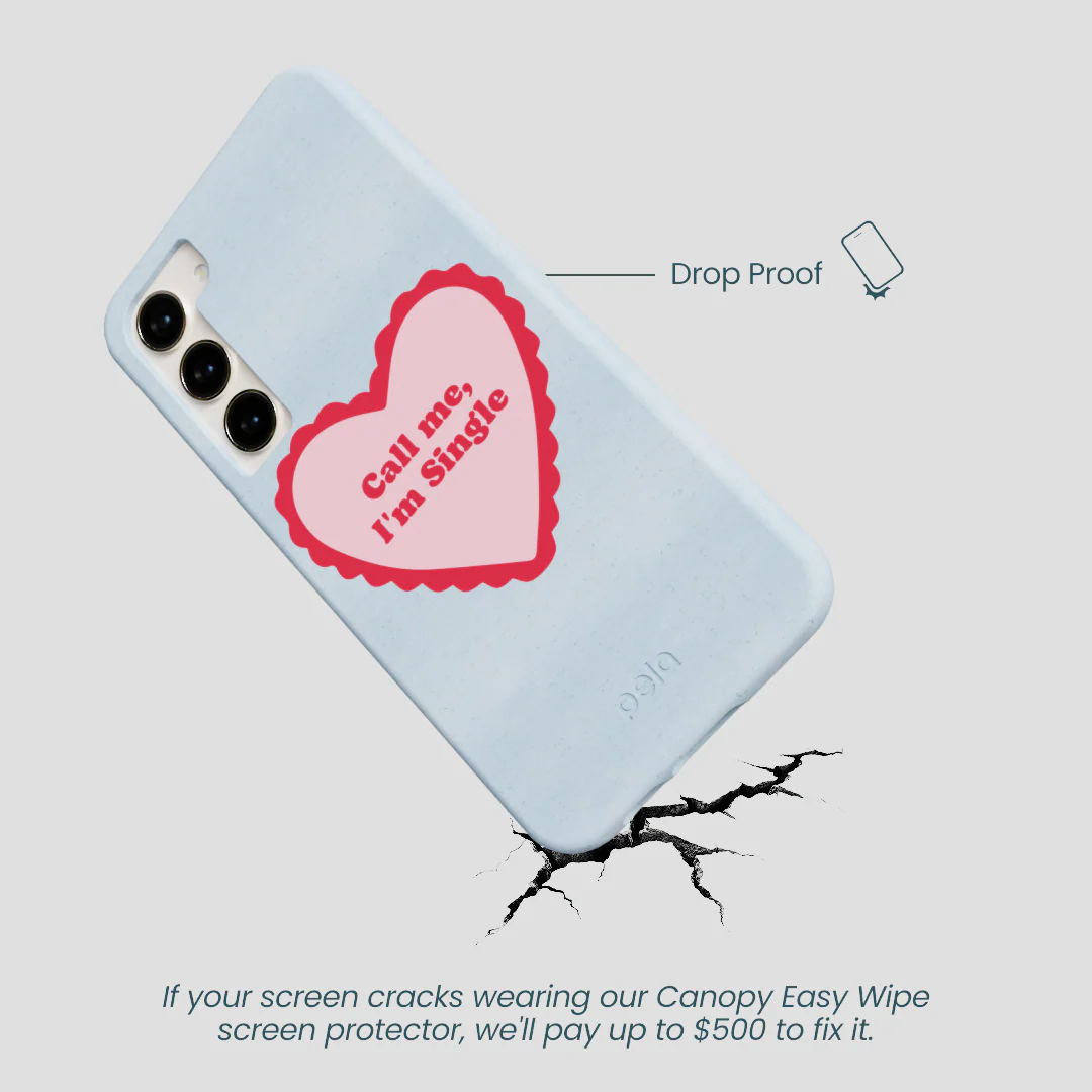 Powder Blue Call Me Samsung Galaxy S23+(Plus) Case - Image 5