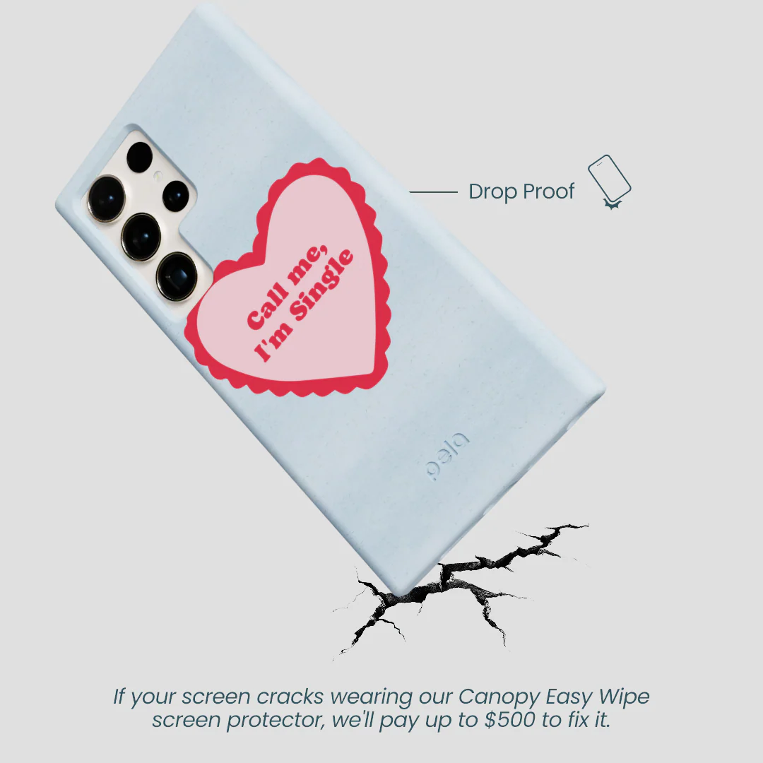 Powder Blue Call Me Samsung Galaxy S24 Ultra Case - Image 5