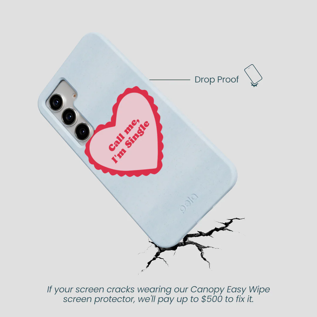 Powder Blue Call Me Samsung Galaxy S25 Case - Image 5